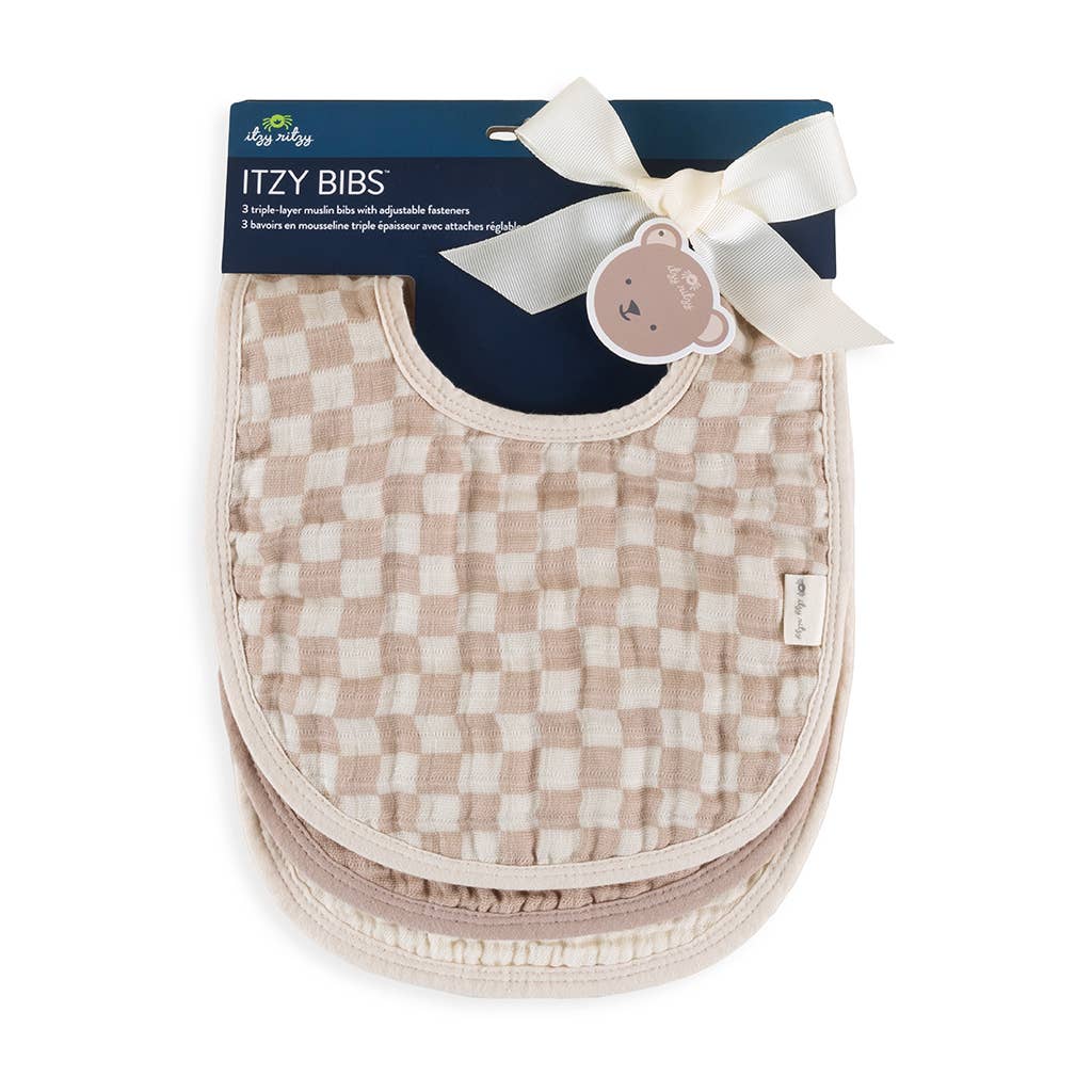 Itzy Bibs™ - 3-Pack: Check Yes!