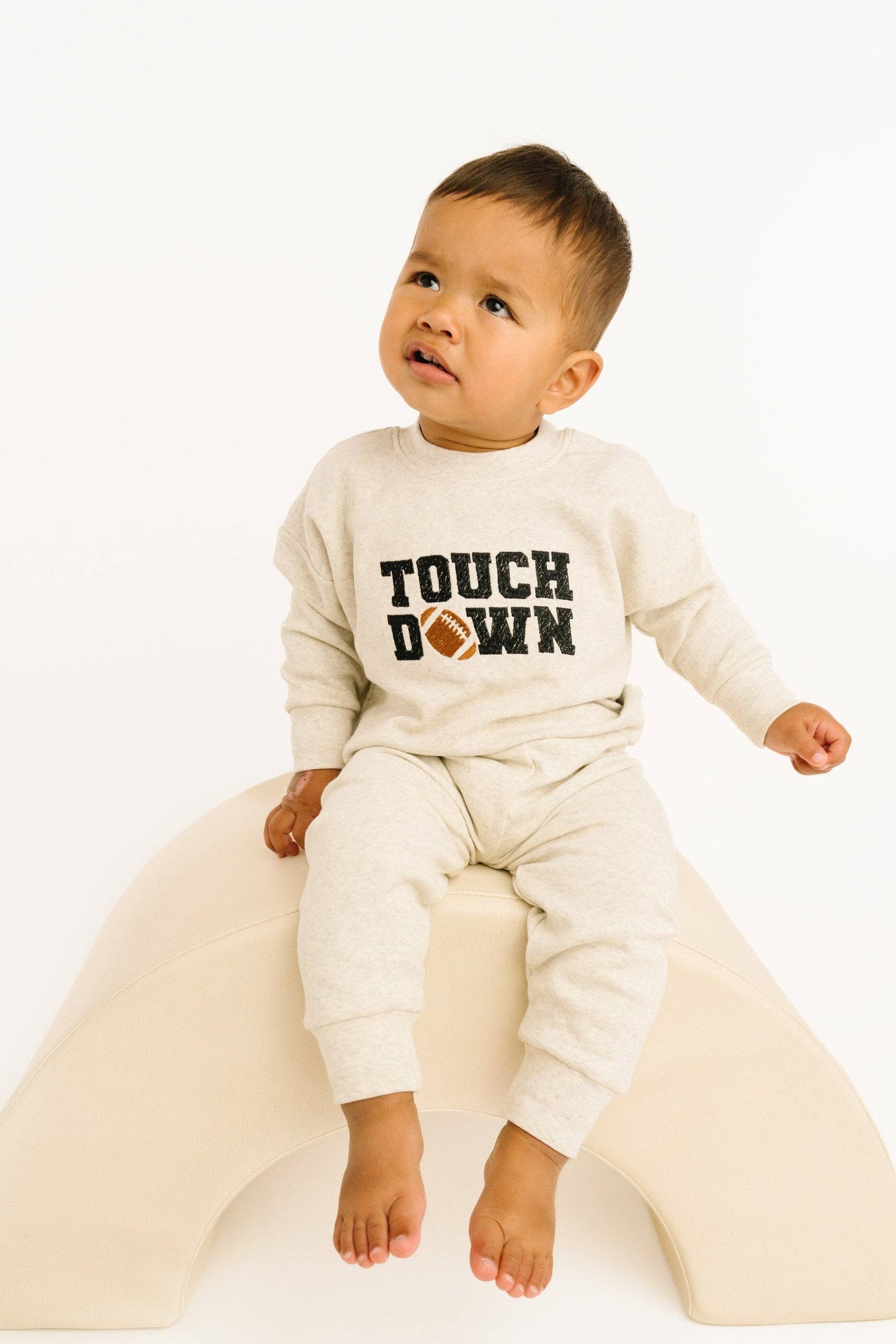 Touchdown Embroidered Crewneck Set