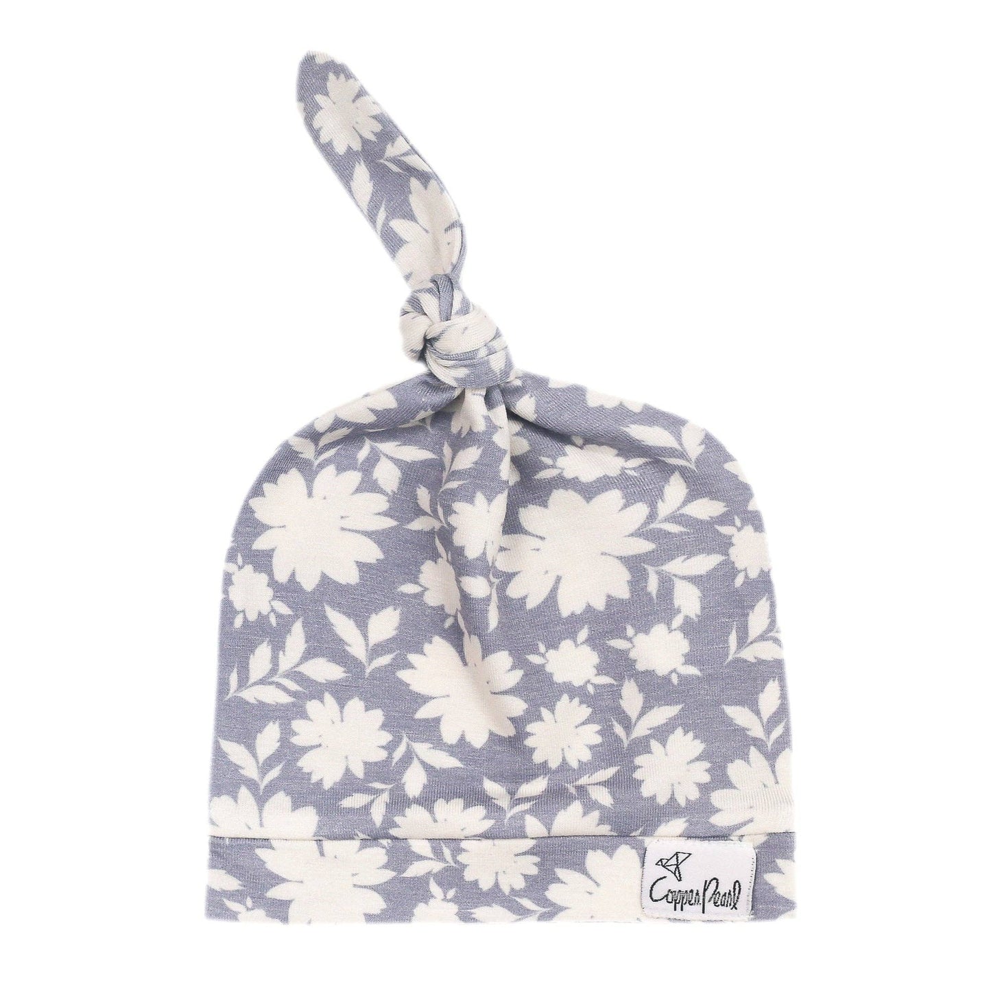 Top Knot Hat - Lacie: 0-4 Months