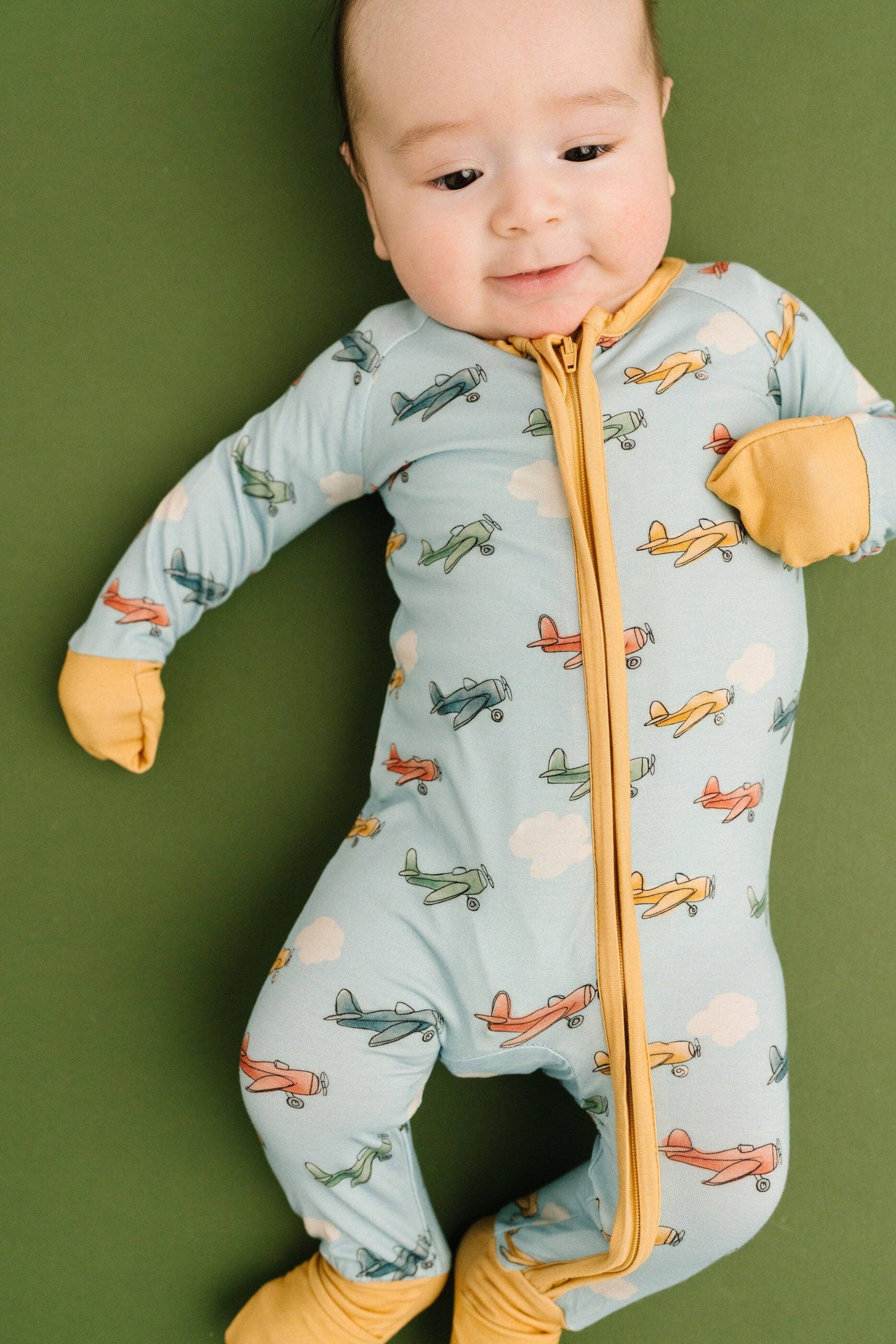 Pilot Pals Bamboo Sleeper: 3-6M