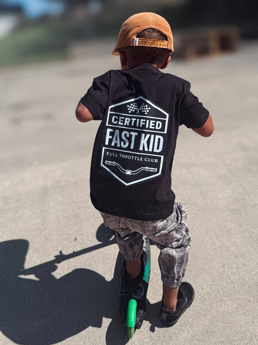 Certified Fast Kid Tee- Toddler Tee