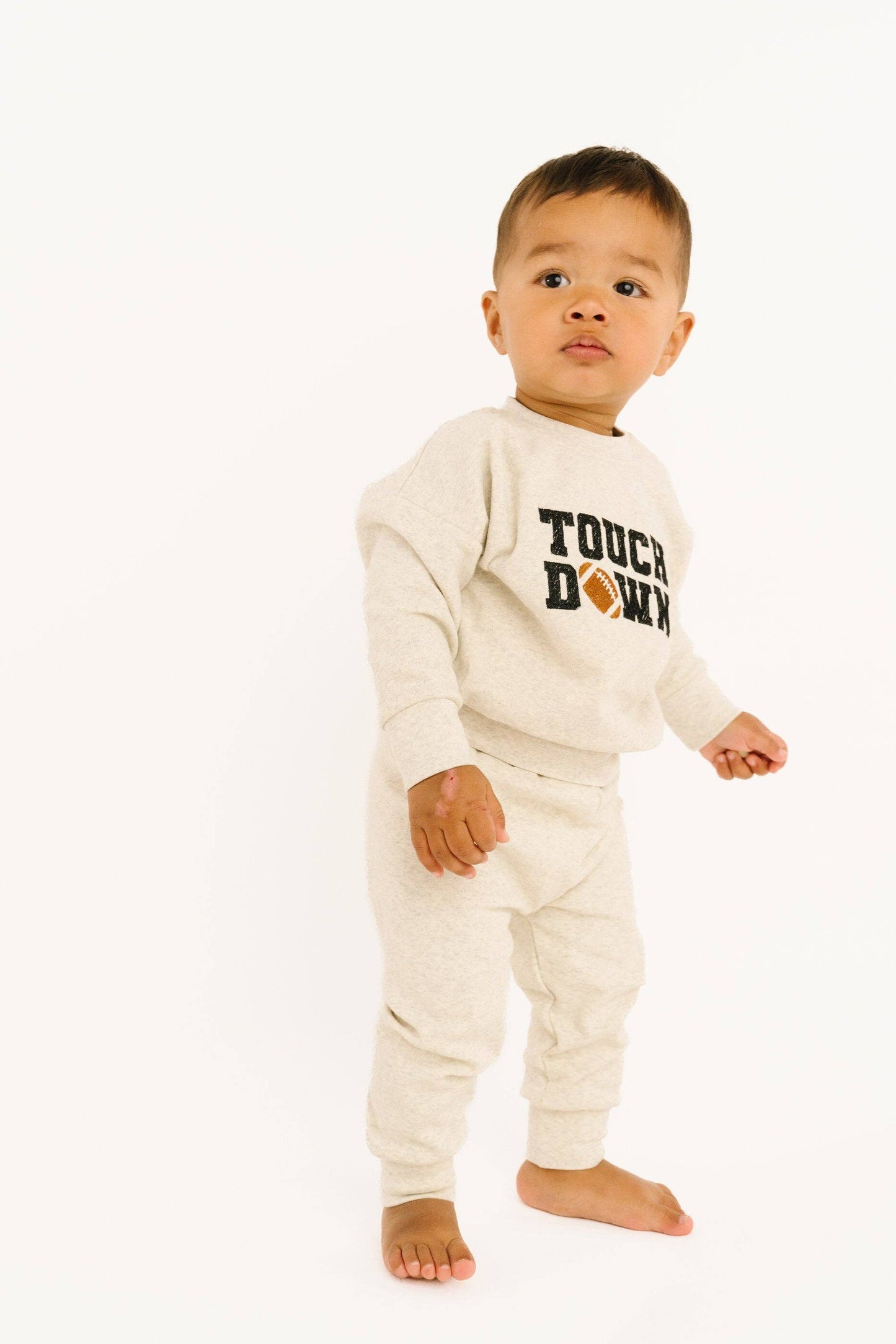 Touchdown Embroidered Crewneck Set