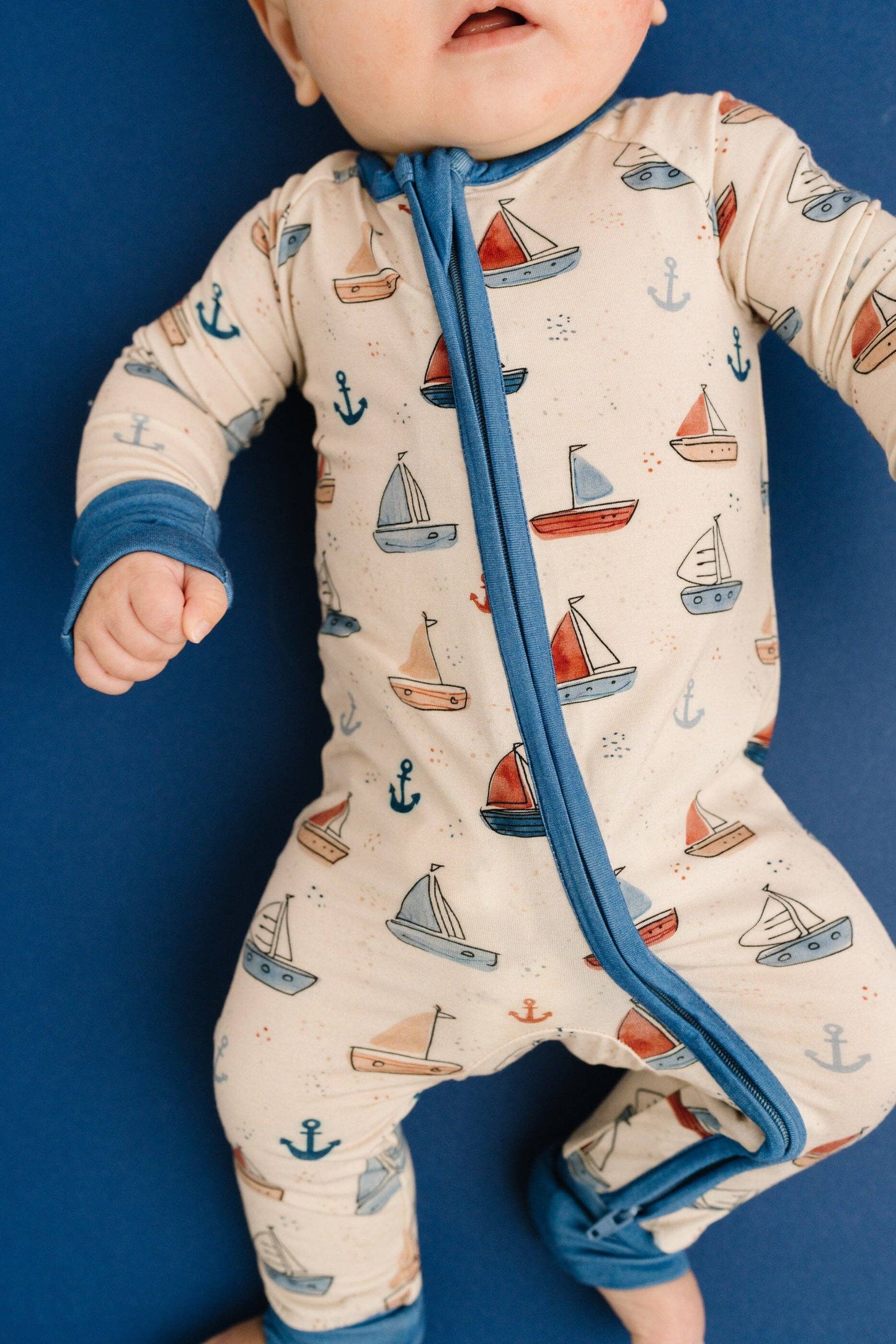 Nautical Sail Bamboo Sleeper: 3T