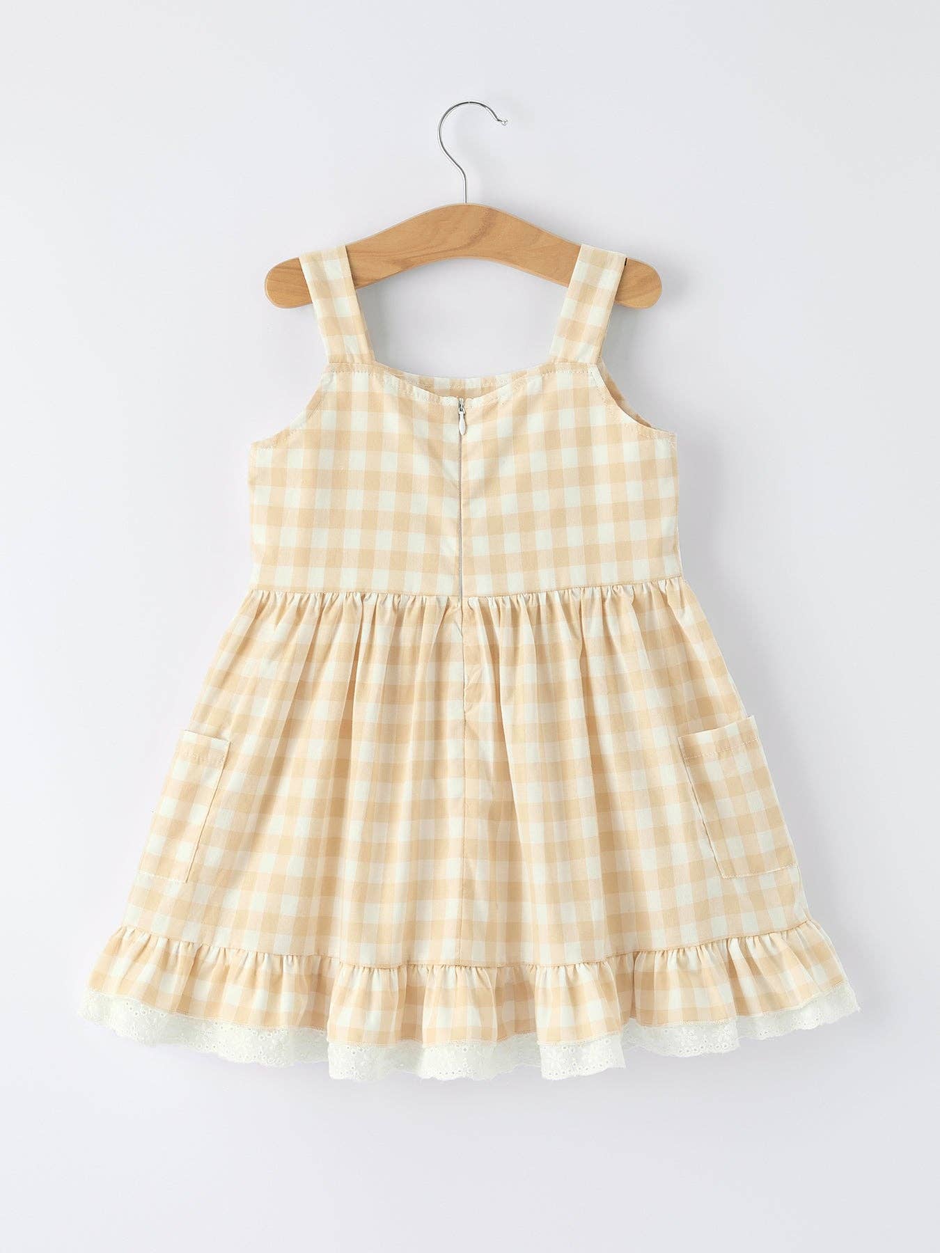 Plaid Girl Dress With Pocket: 6