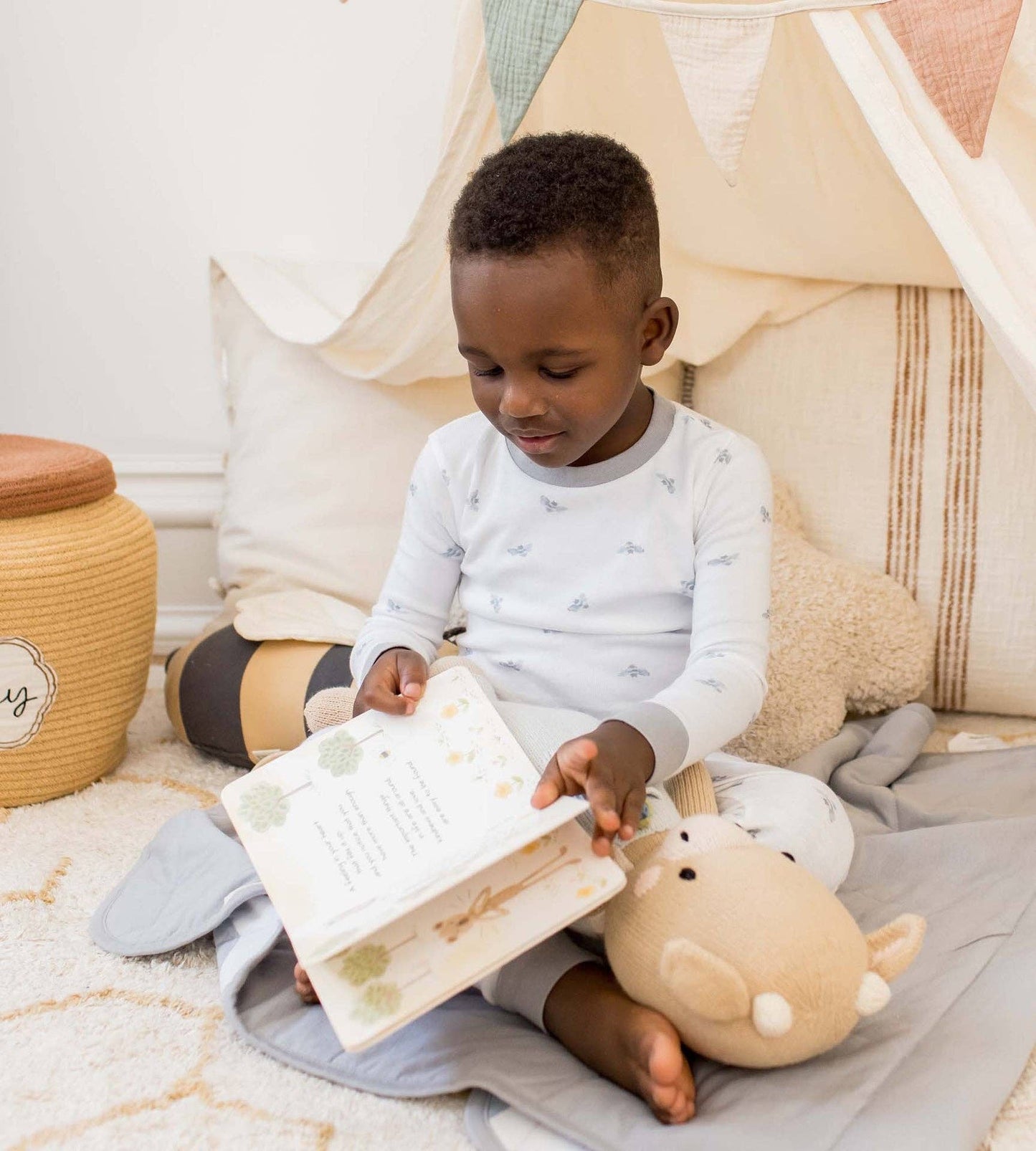 Golden Bee Organic Cotton Sleep & Play - Quarry: Quarry / 6-9 Months
