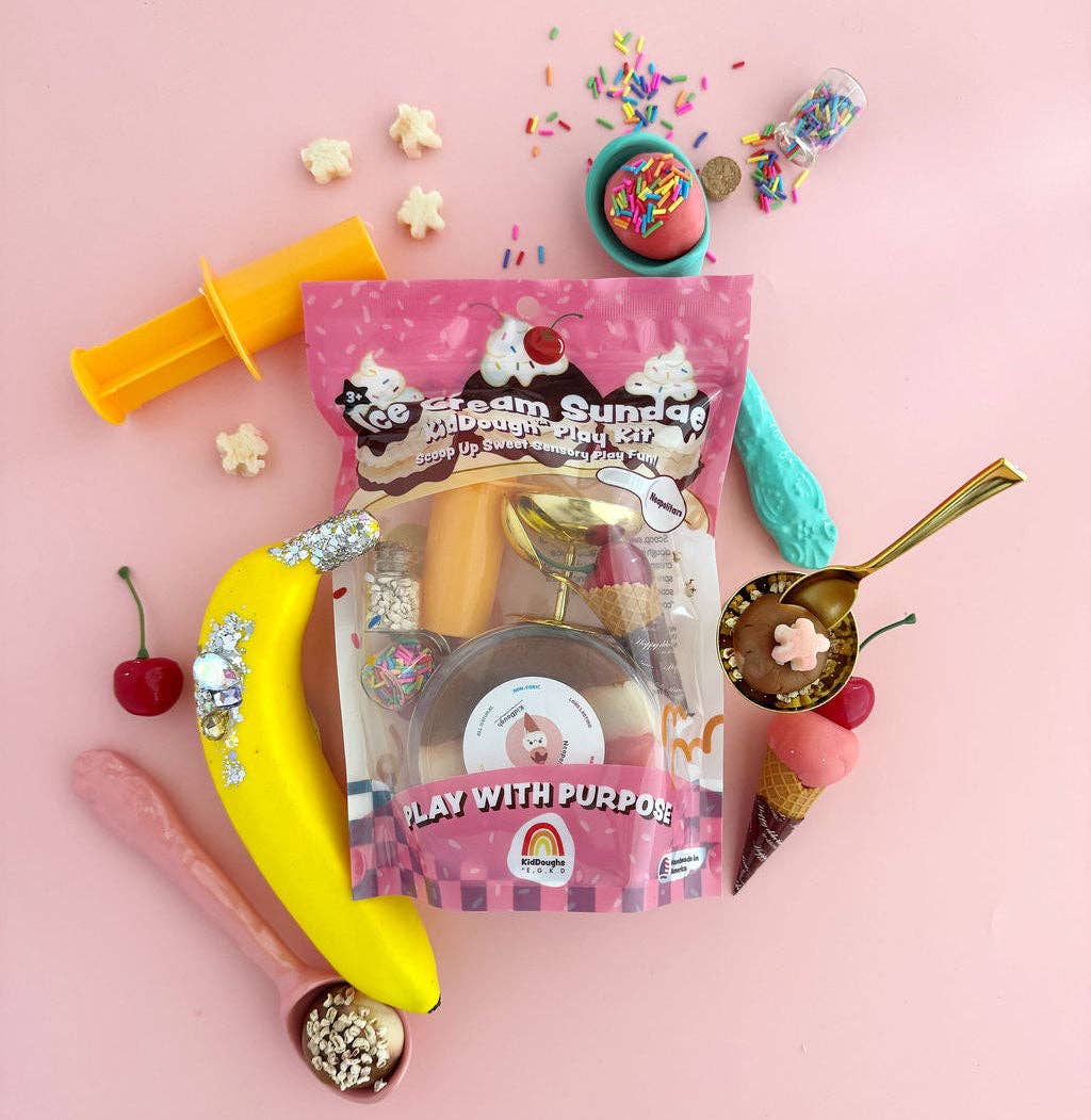 Ice Cream Sundae KidDough Play Kit