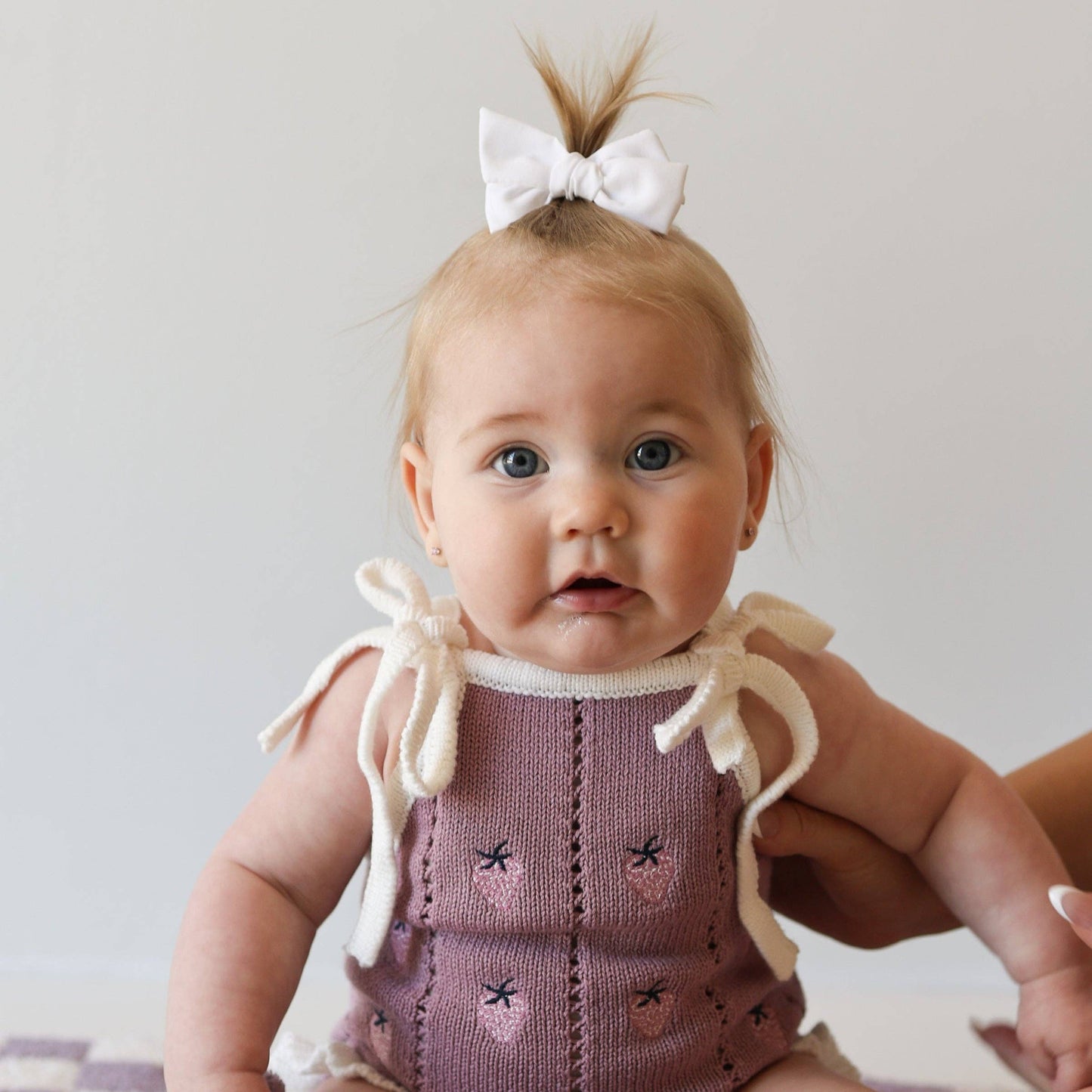 Knit Ruffle Romper | Matilda: 3-6 Months