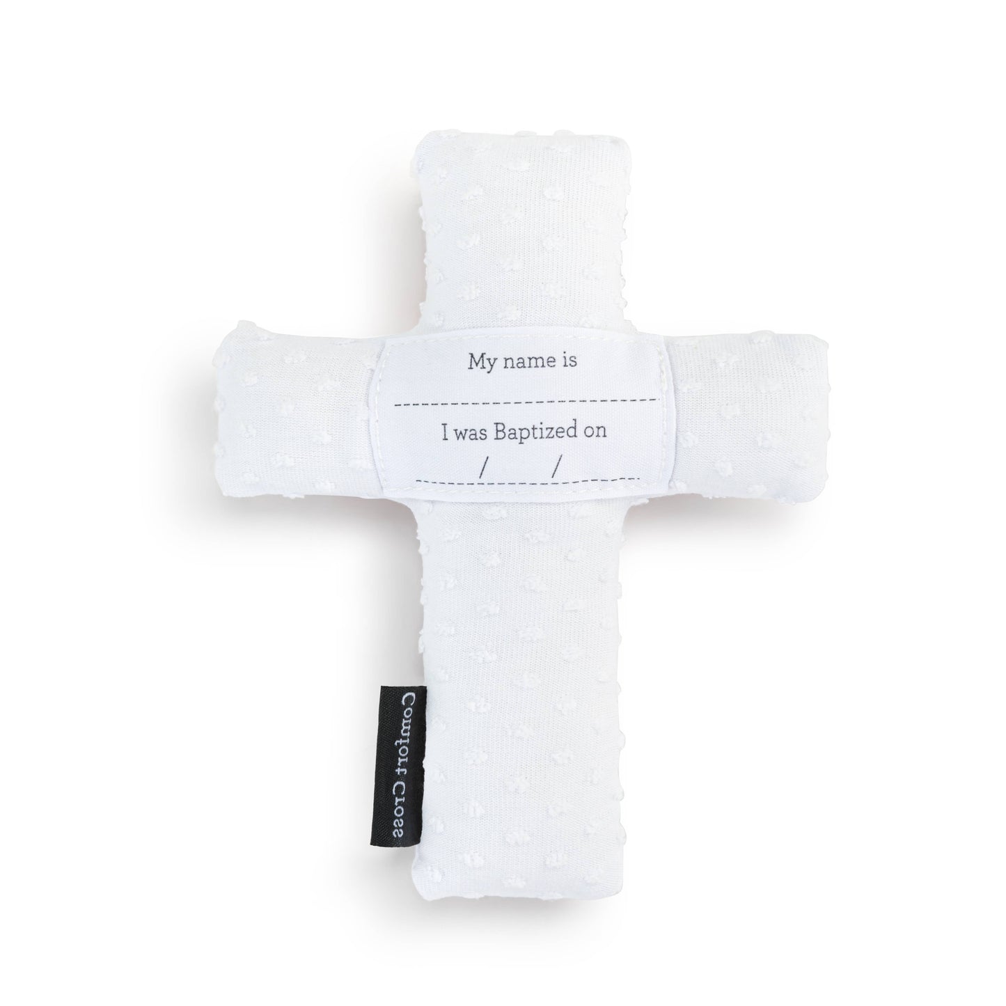 Pink Baptism Comfort Cross - 5x6in