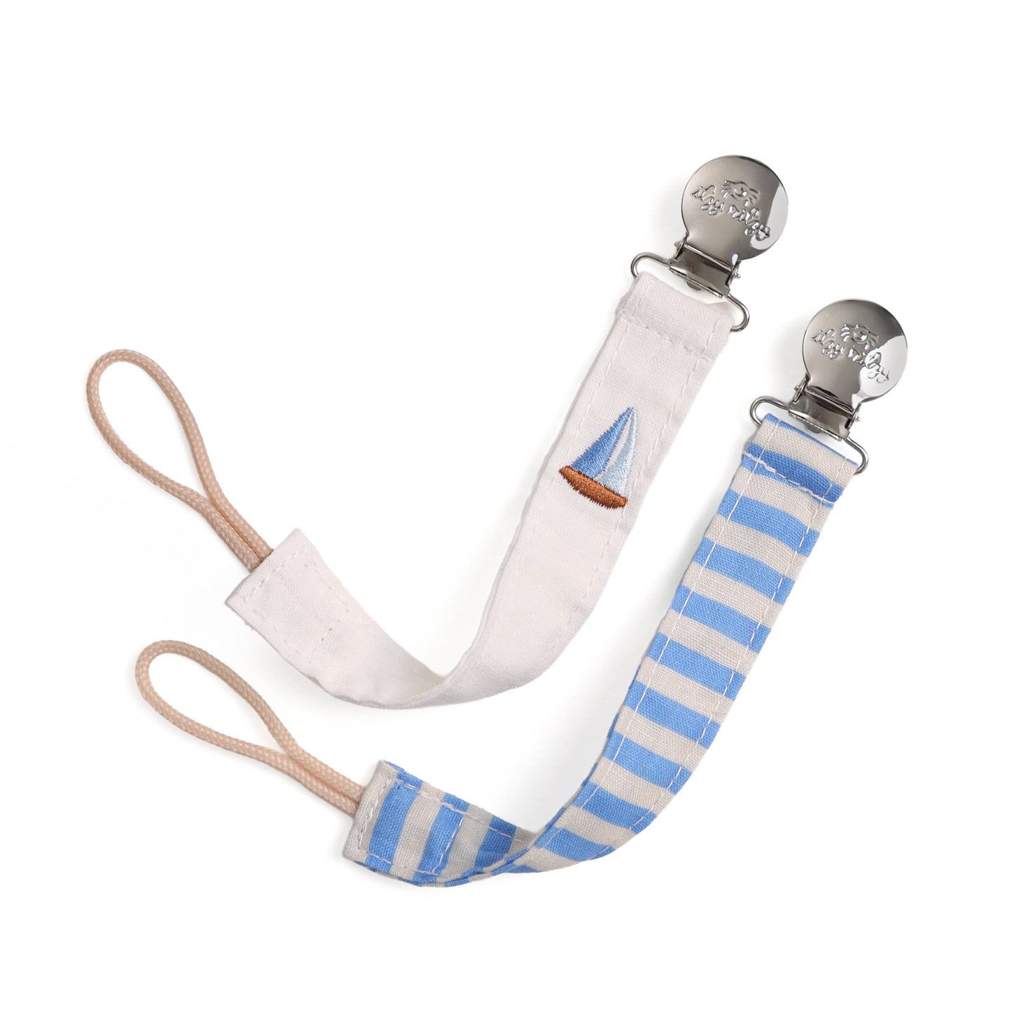 Itzy Clip™ - Fabric Pacifier Strap: Bow
