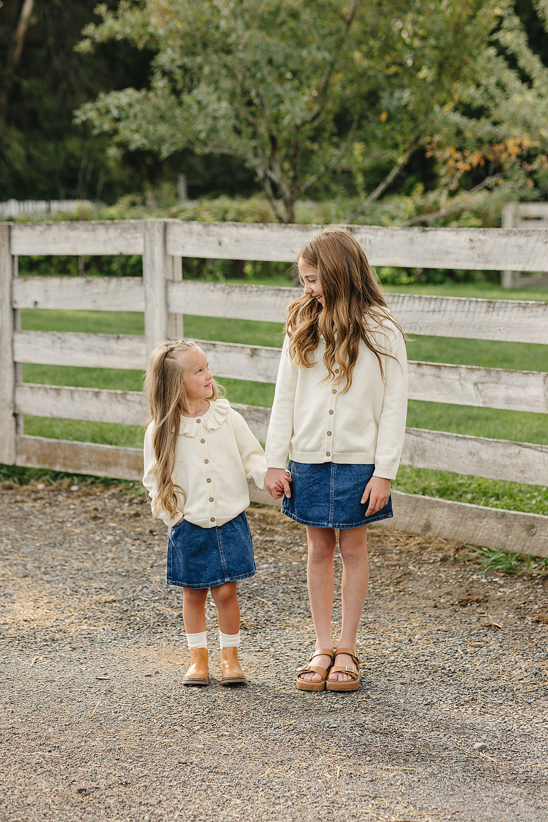 Dark Wash Denim Skirt