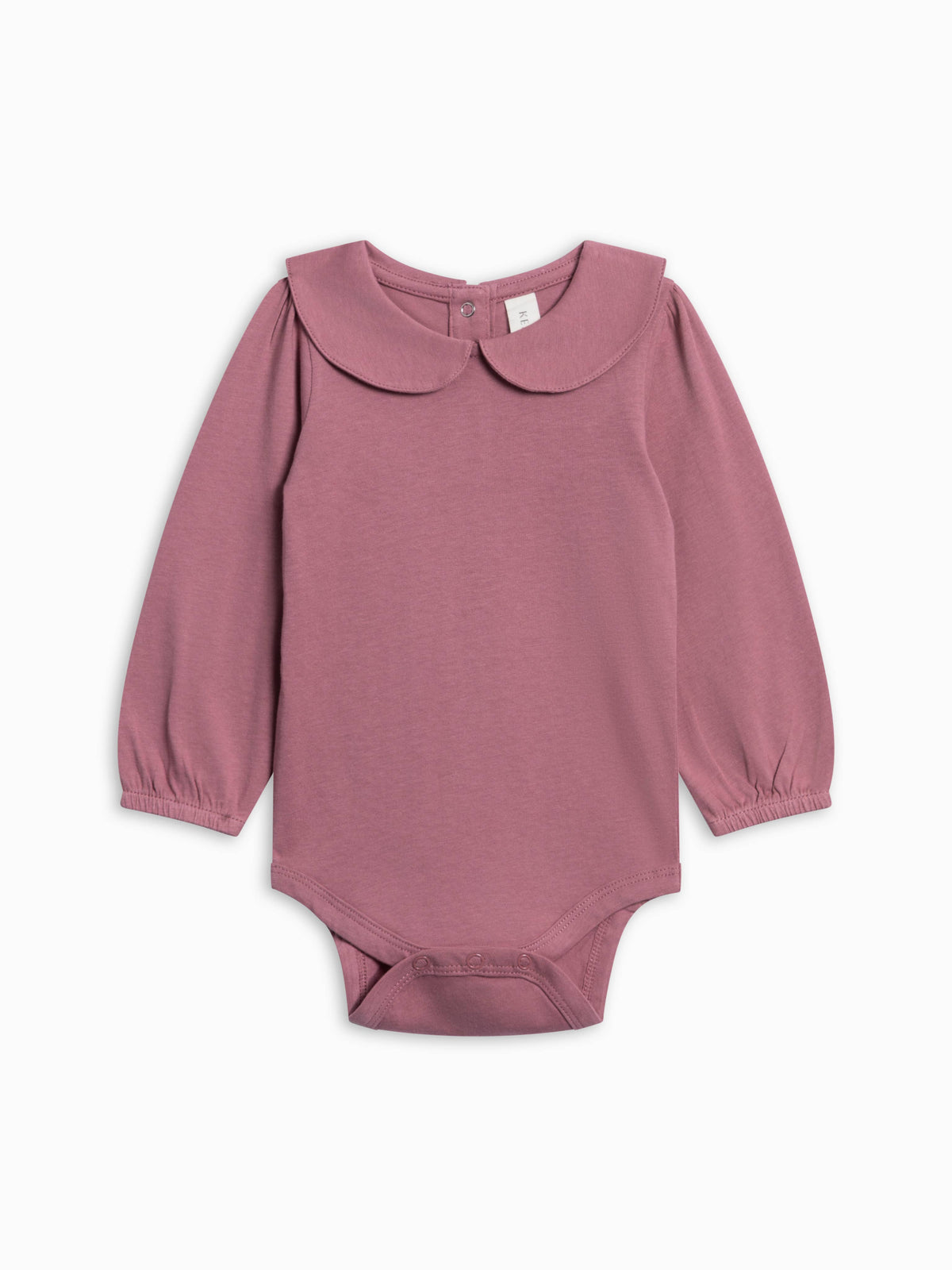 Peggy Peter Pan Collared Bodysuit - Bloom