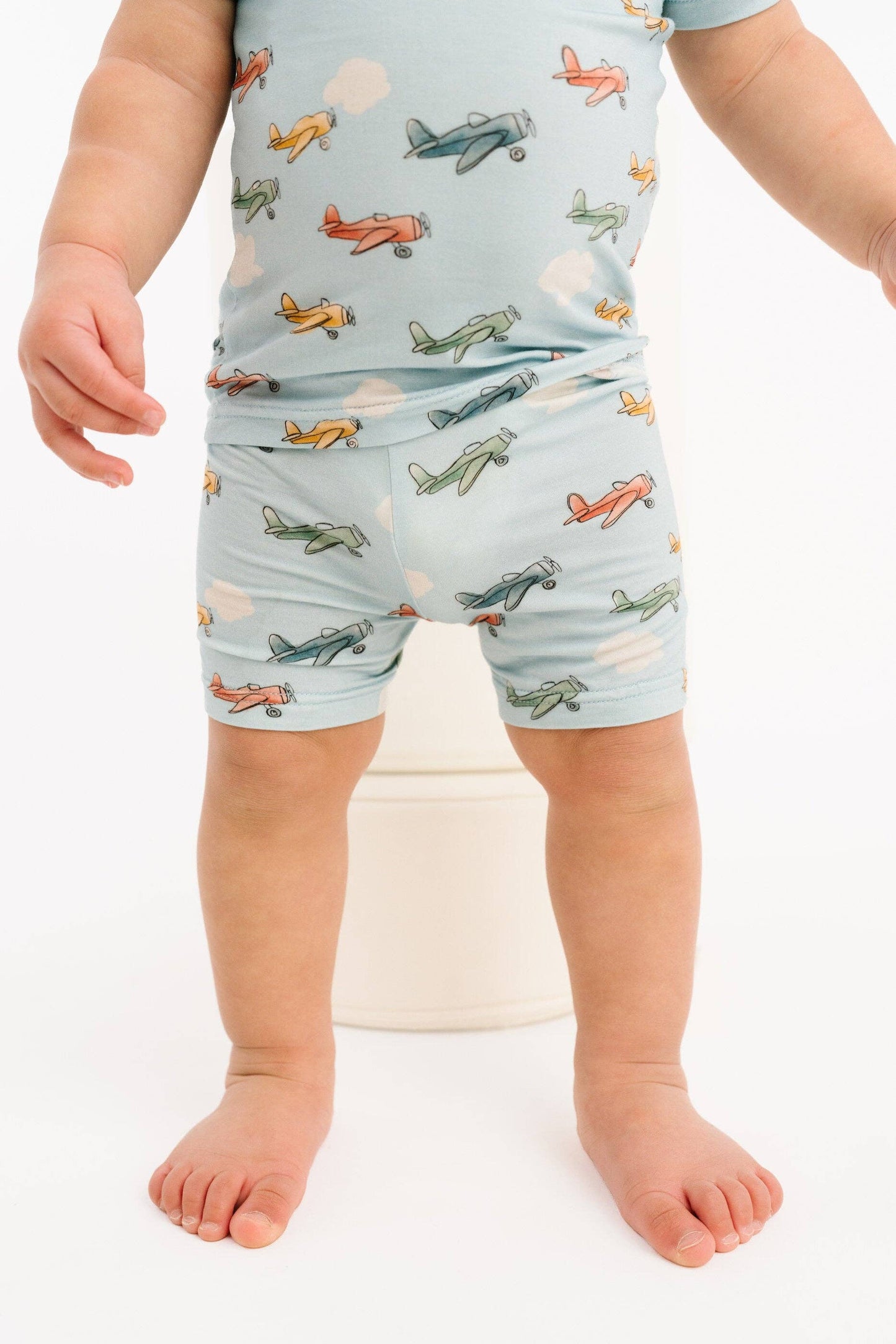 Pilot Pals Bamboo Shorts Set: 6/7