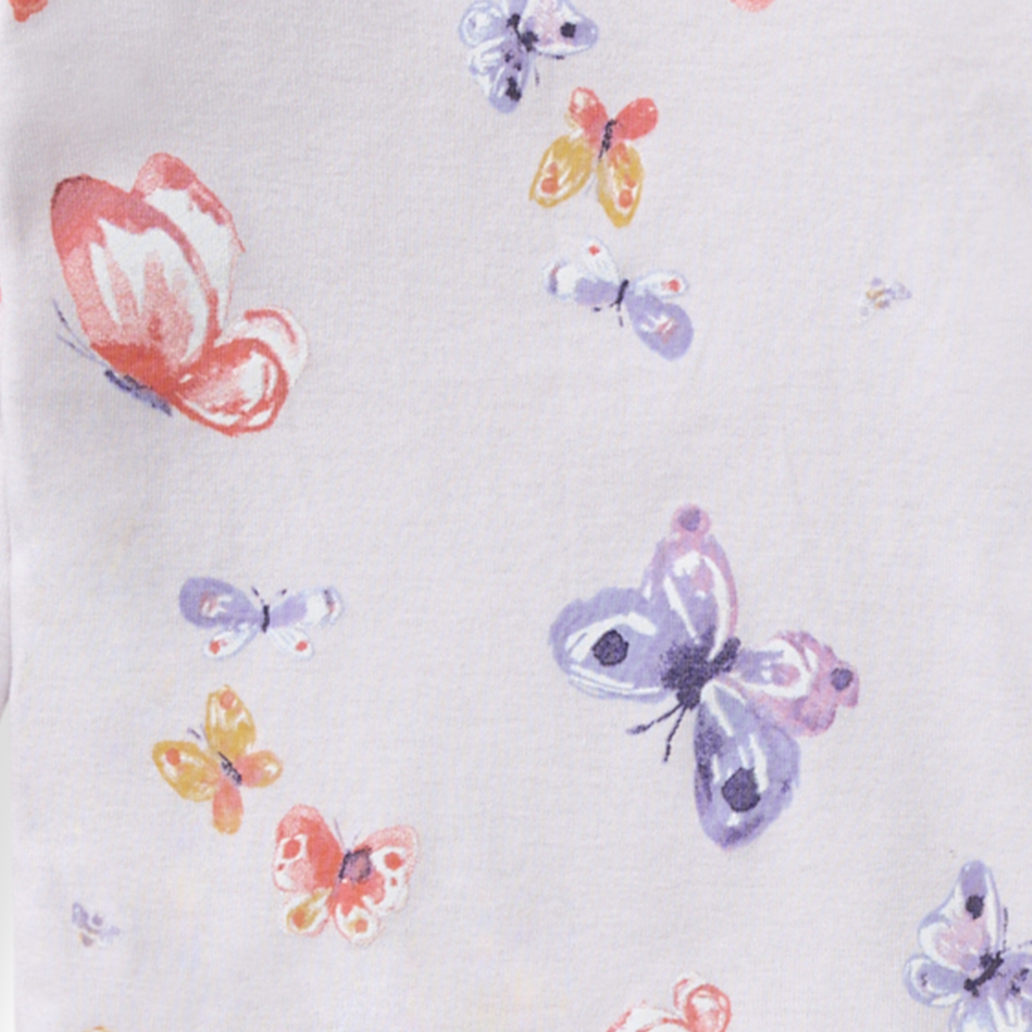 Wings A Flutter Organic Cotton Sleep & Play: 0-3M