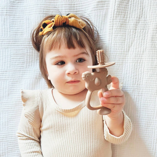 Ali+Oli Training Toothbrush Oral Care Koala (Taupe)