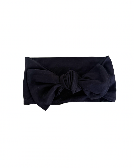 Black Bamboo Headband