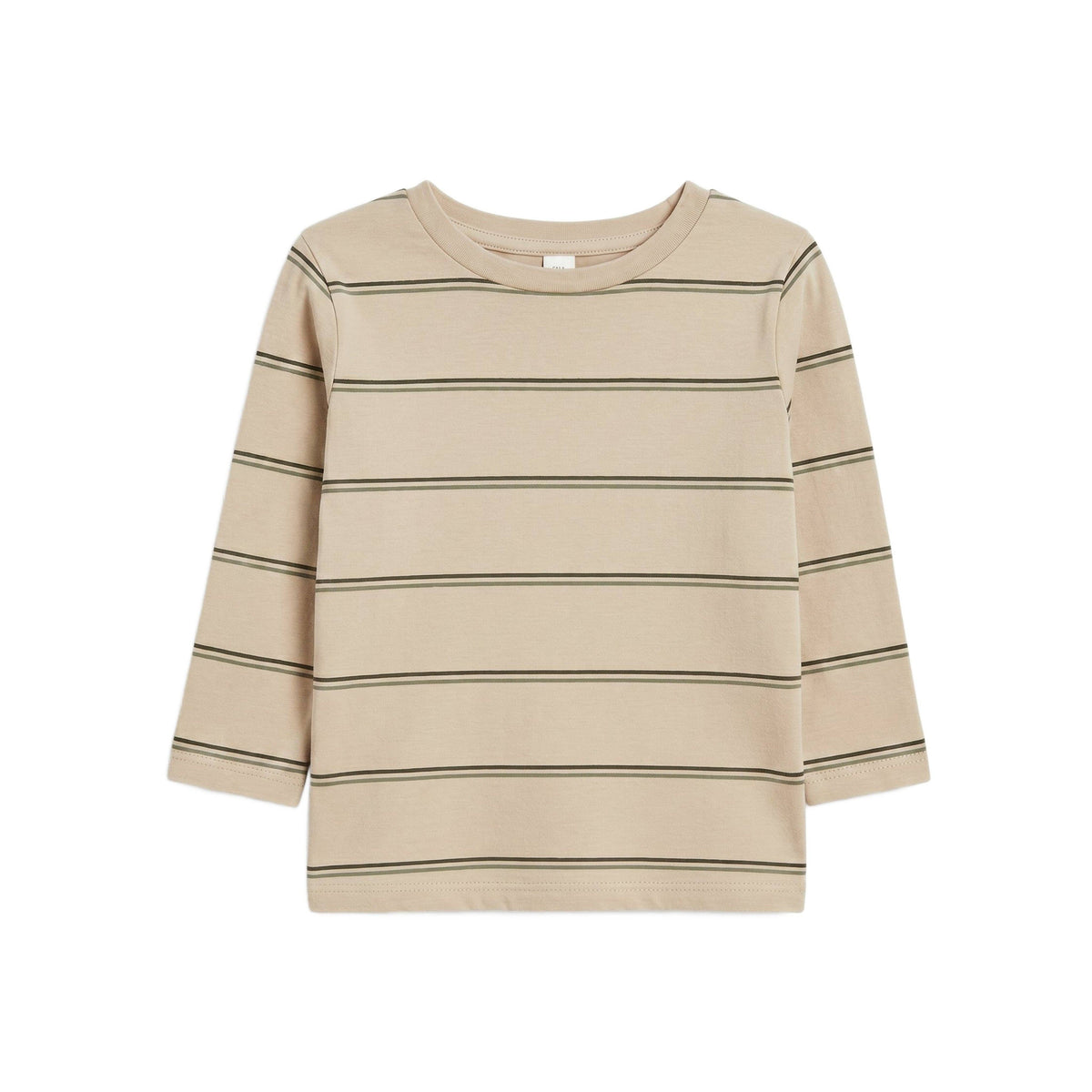 Turk Long Sleeve Crew - Oak Stripe
