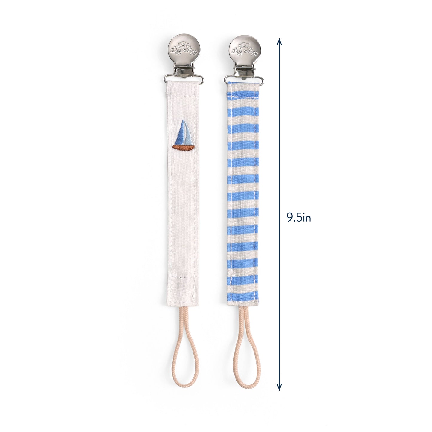 Itzy Clip™ - Fabric Pacifier Strap: Bow