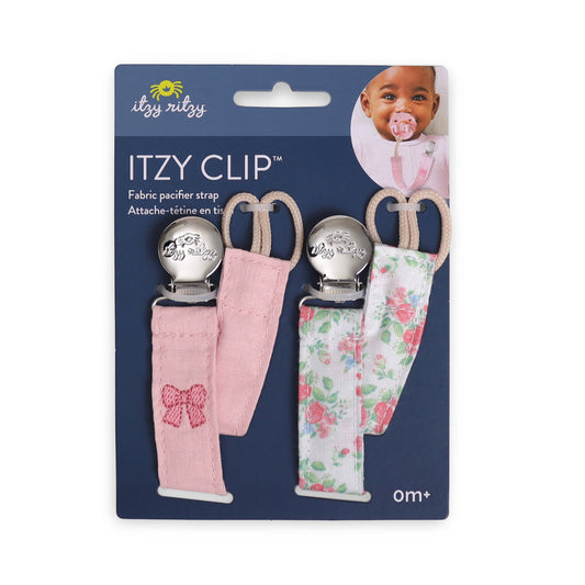 Itzy Clip™ - Fabric Pacifier Strap: Nautical
