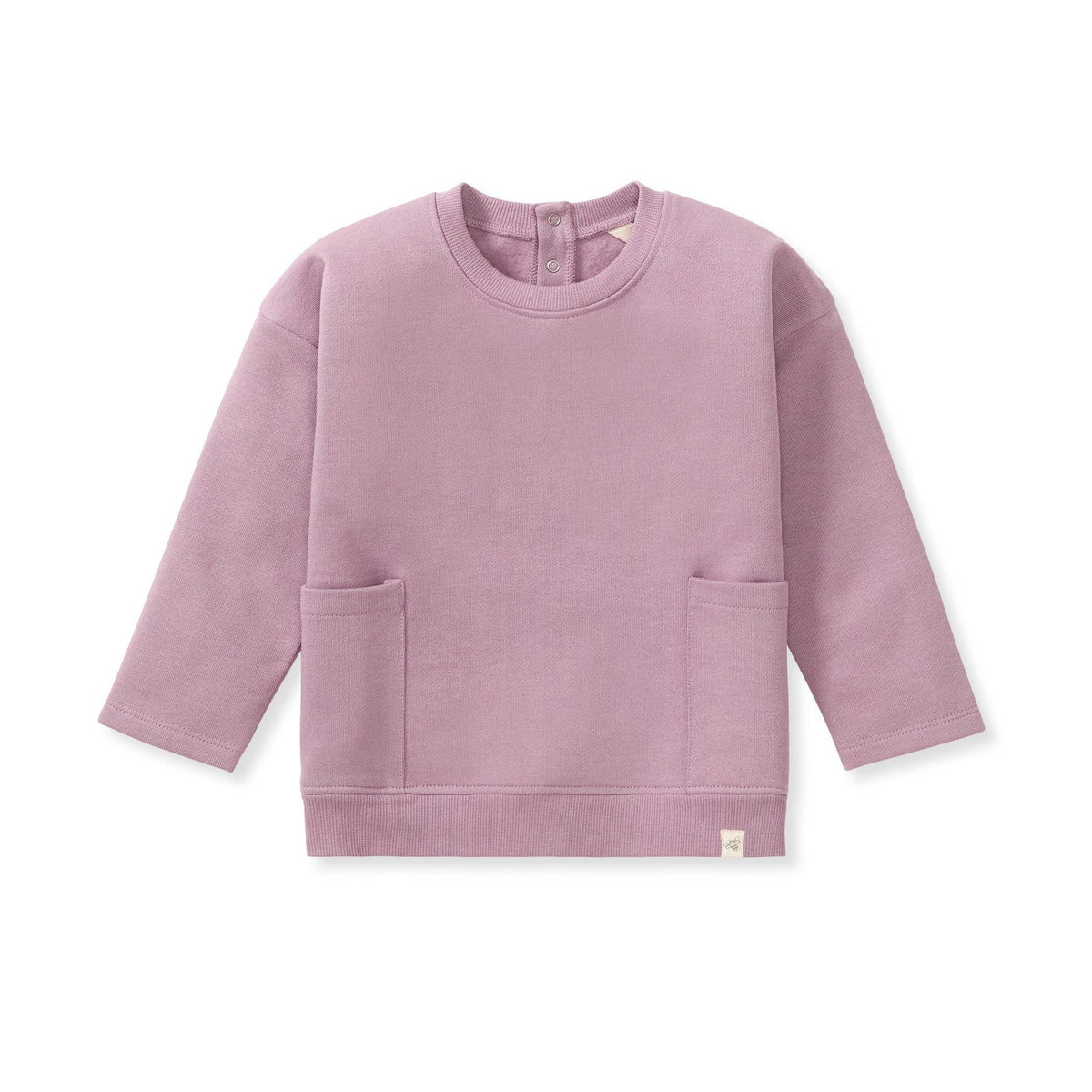 Knit Fleece Girl Sweatshirt