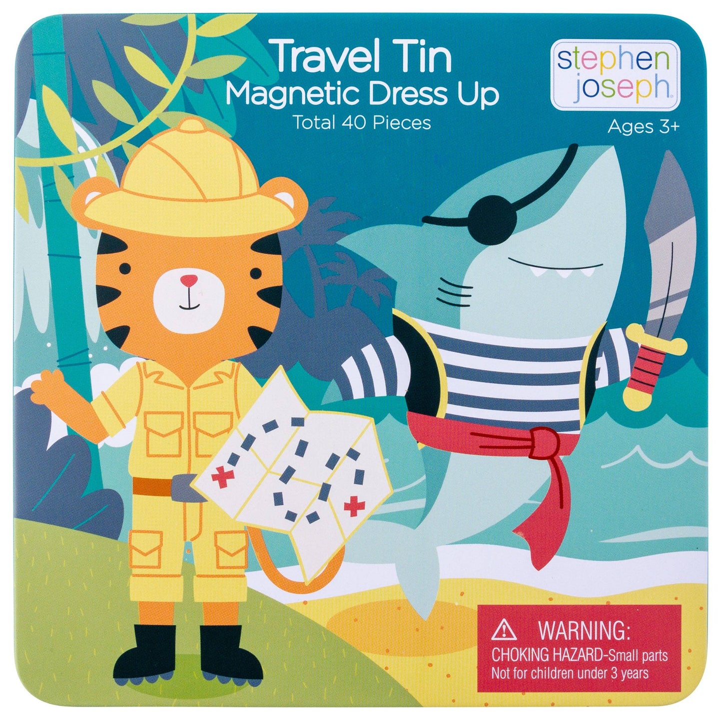 Travel Tin Magnetic Dress Up: Bunny/Cat