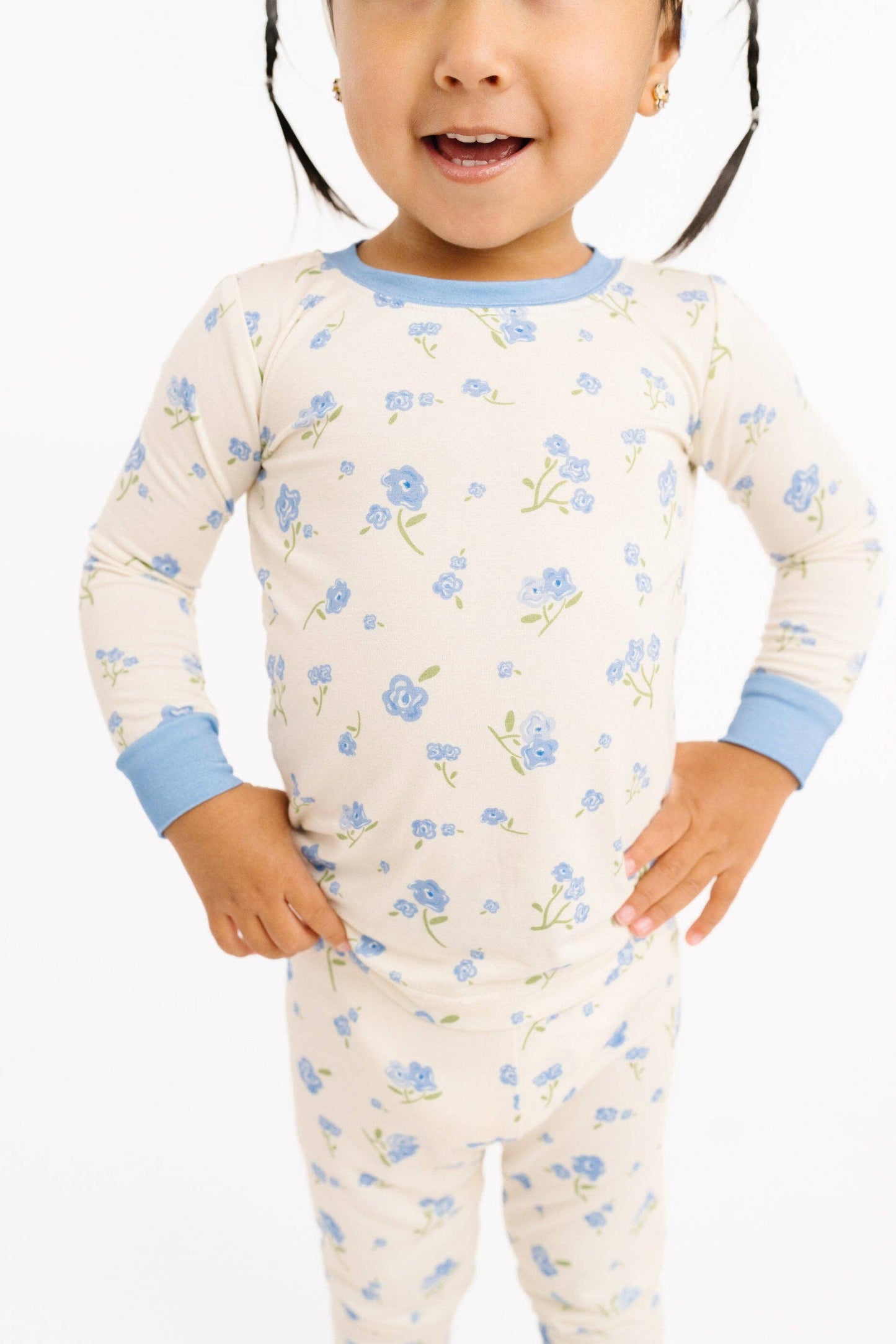 Blue Blooms Bamboo Set: 5T