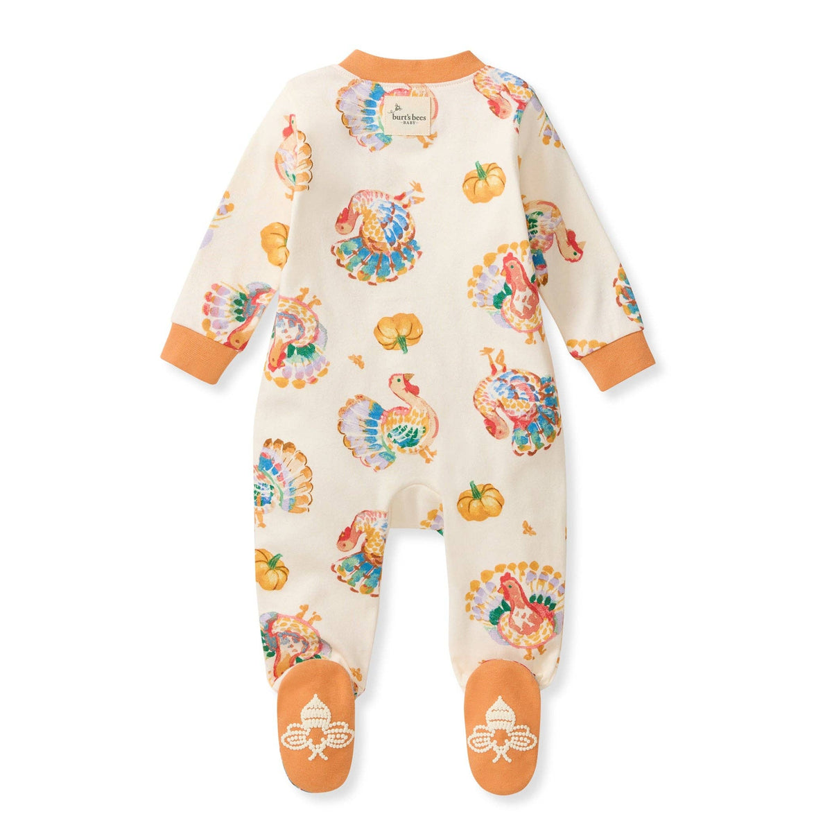 Turkey Day Organic Cotton Sleep & Play Footed