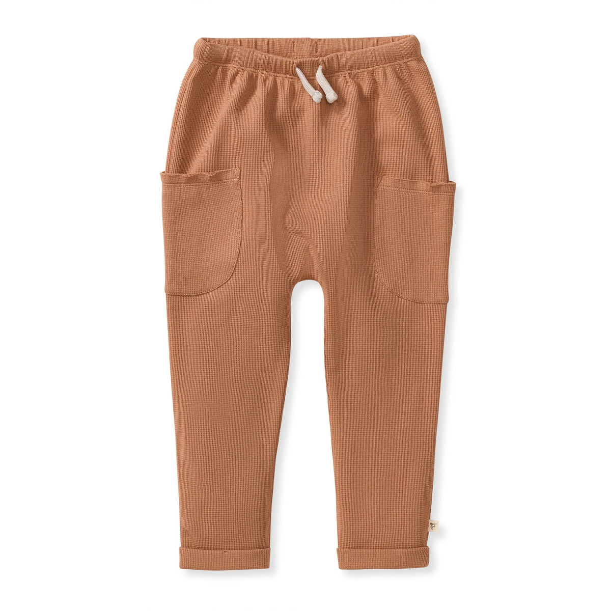 Waffle Thermal Pant with Side Pockets