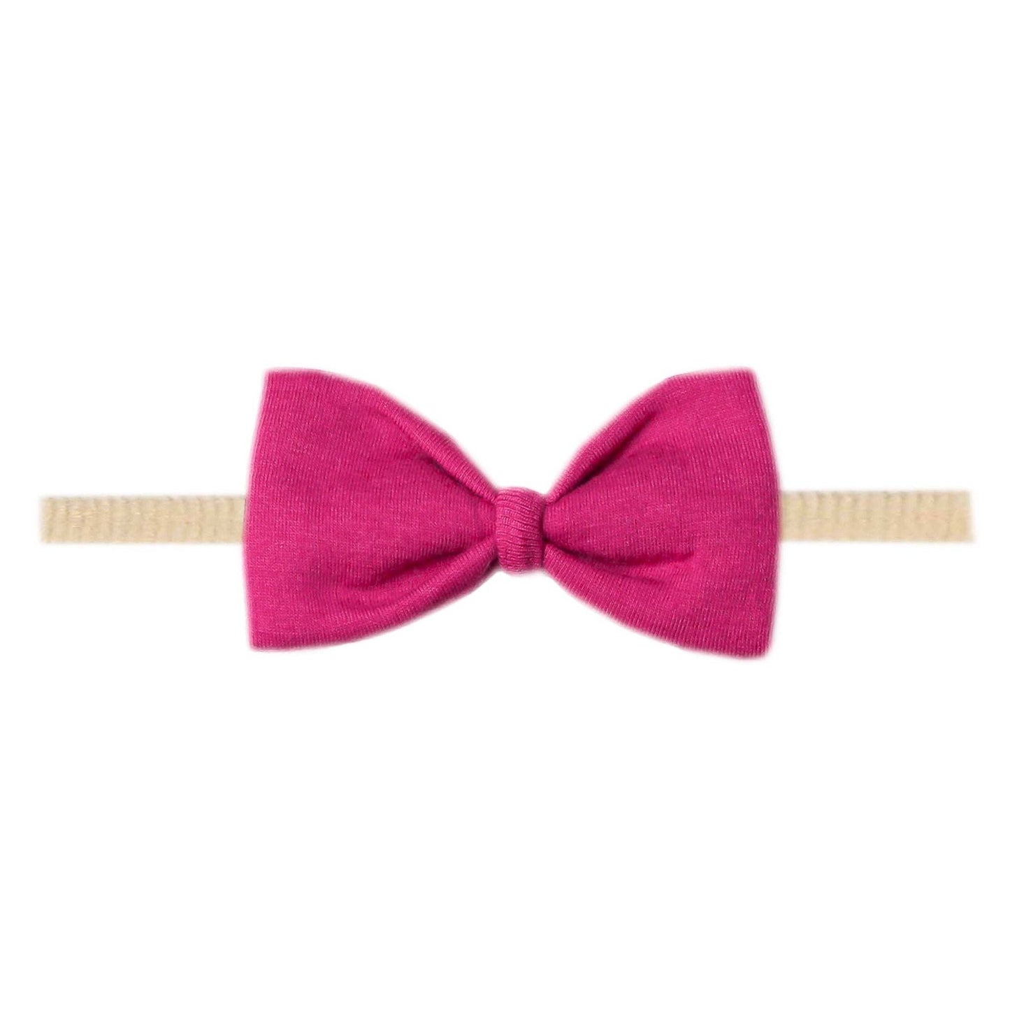 Bowtie Baby Bow - Raspberry