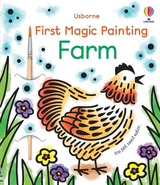 First Magic Painting Farm: Usborne