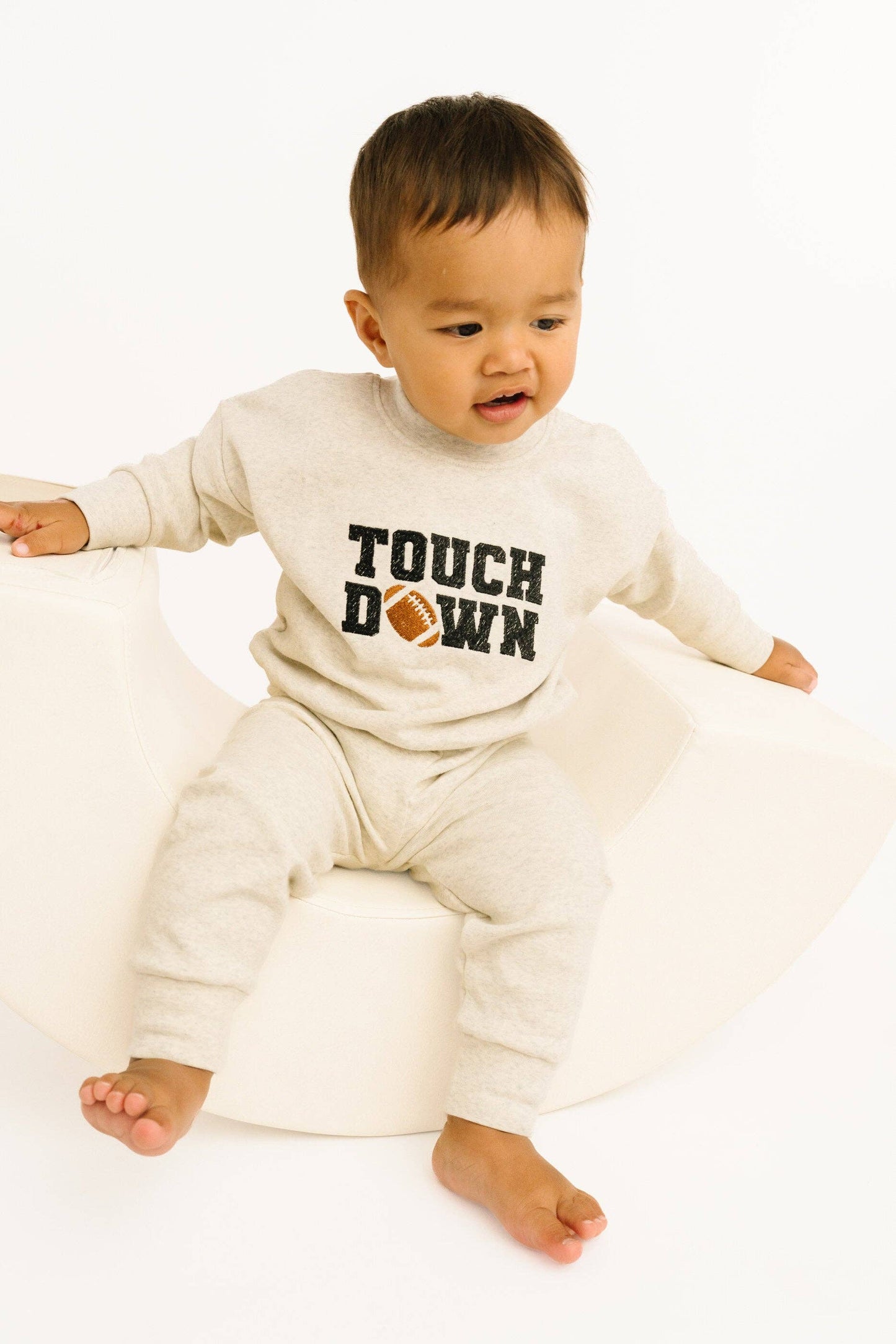 Touchdown Embroidered Crewneck Set