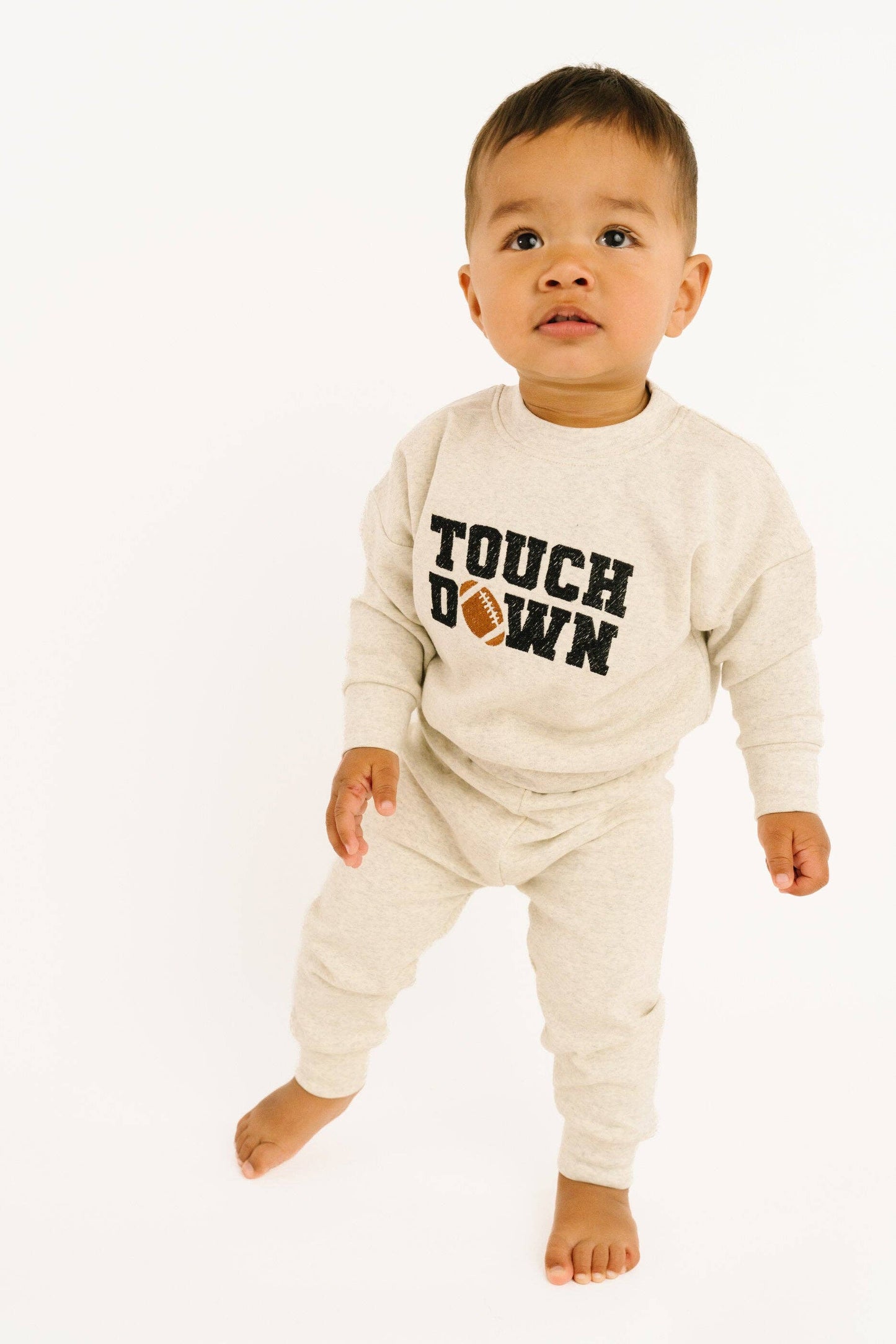 Touchdown Embroidered Crewneck Set