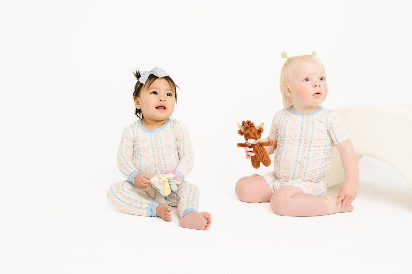 Dainty Bows Bamboo Set