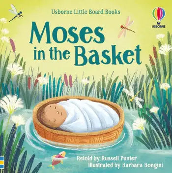 Moses In the Basket board book: Usborne