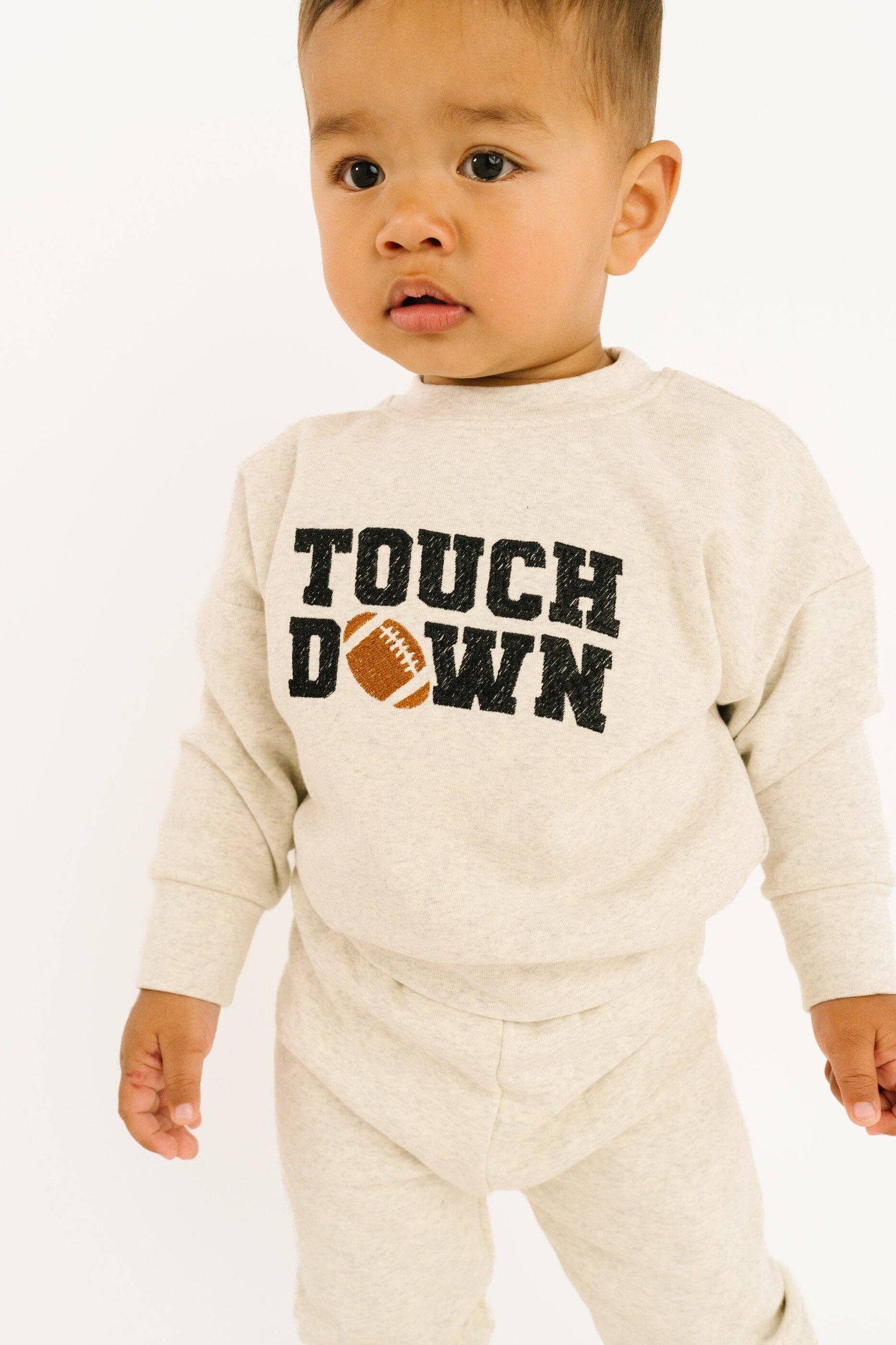 Touchdown Embroidered Crewneck Set