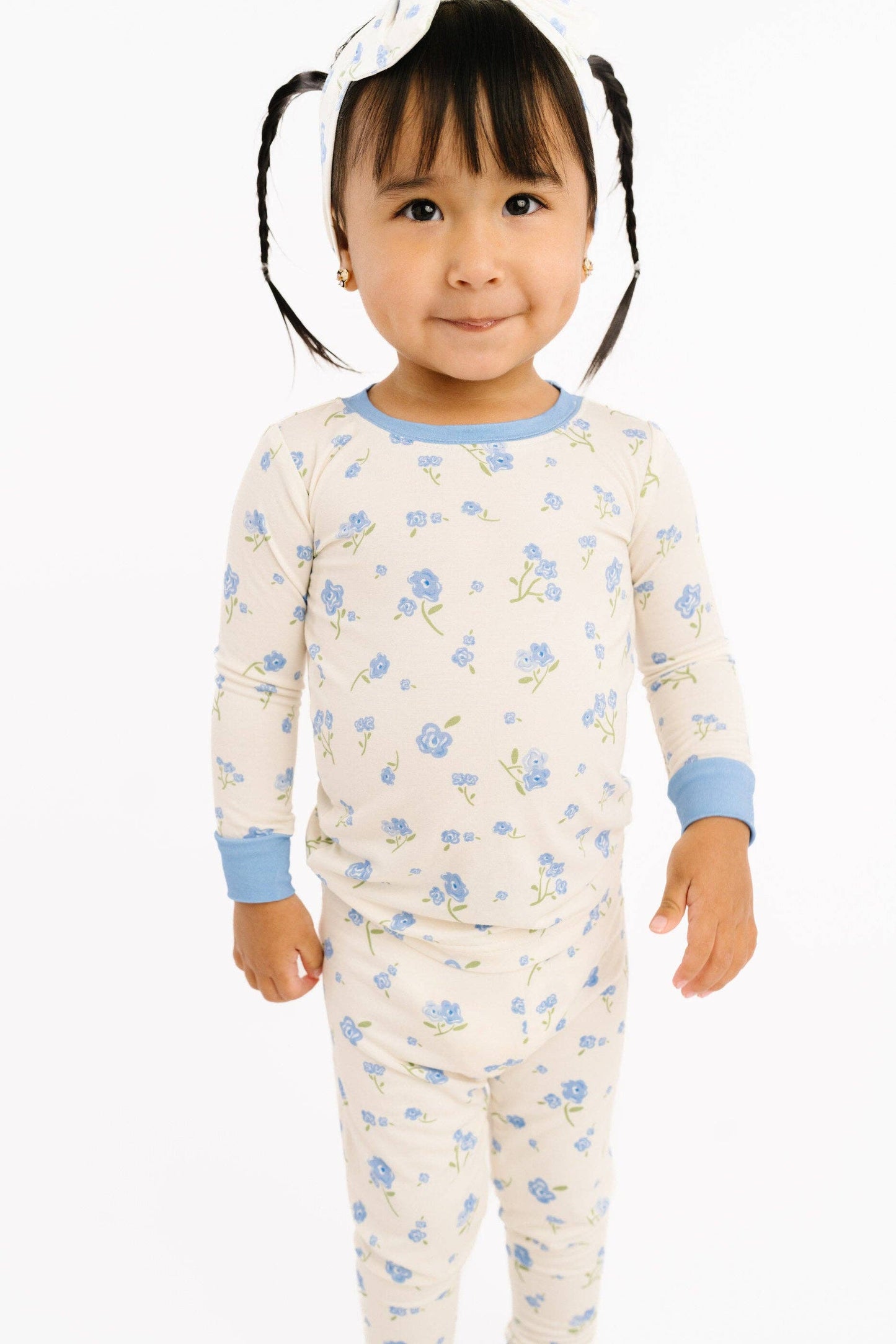 Blue Blooms Bamboo Set: 4T