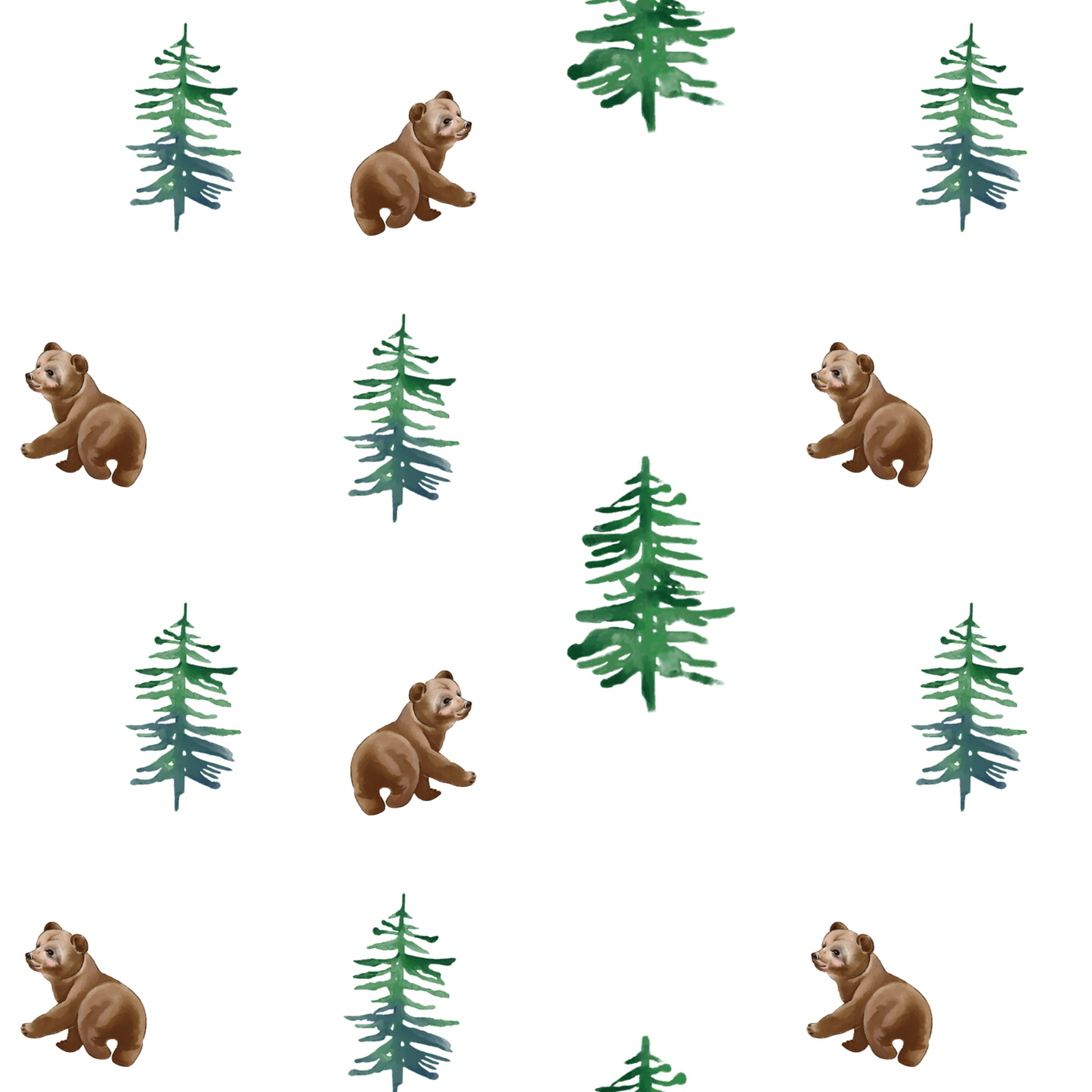 Baby Muslin Swaddle Blanket 47x47 Baby Bear