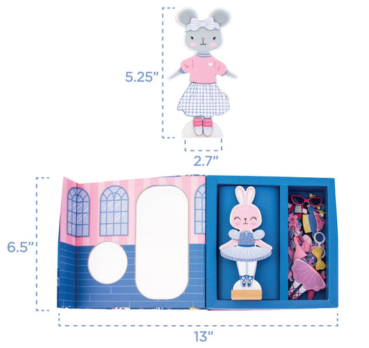 Magnetic Dress Up Box Set: Bunny/Mouse