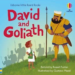 David And Goliath board book: Usborne