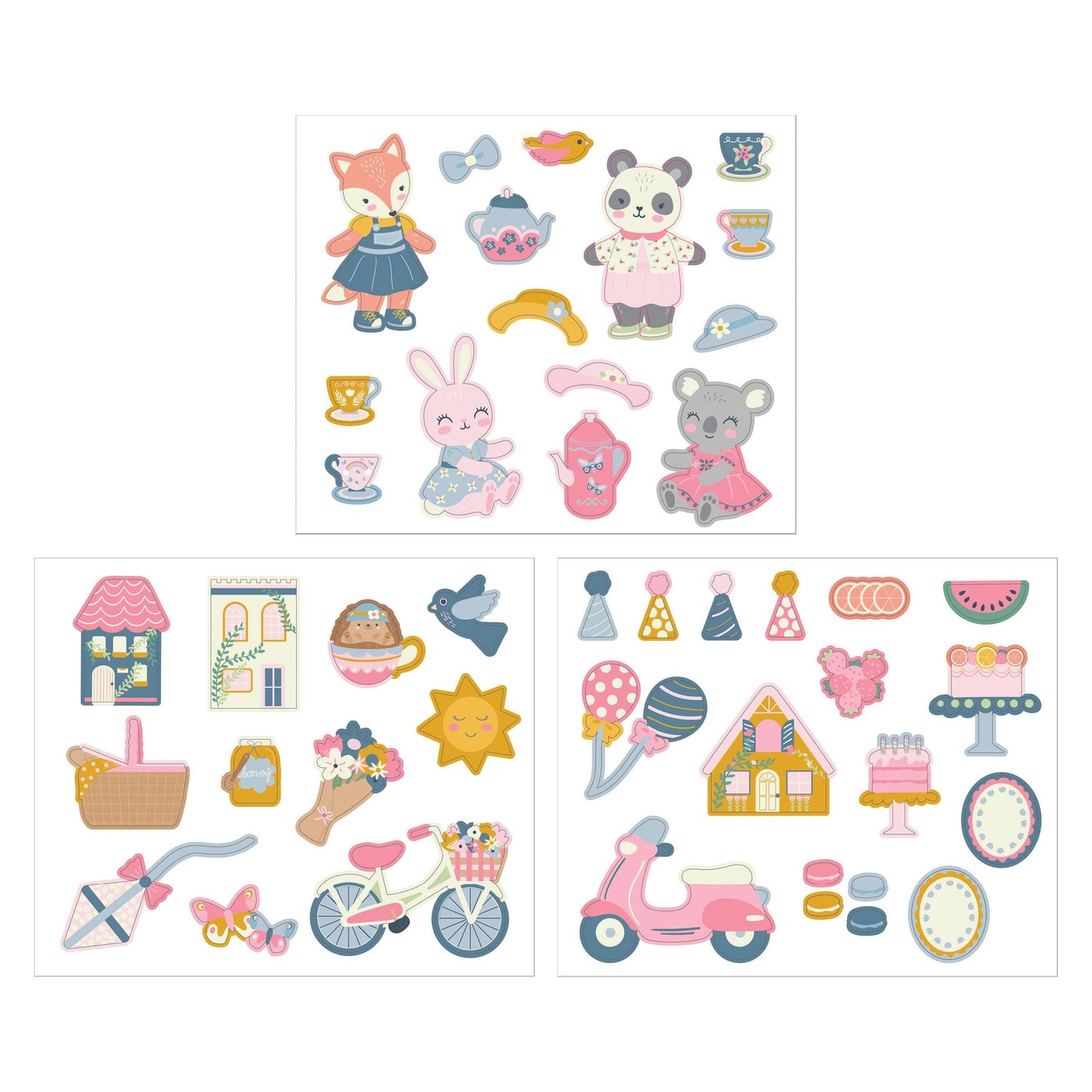 Magnetic Play Sets: Transportation