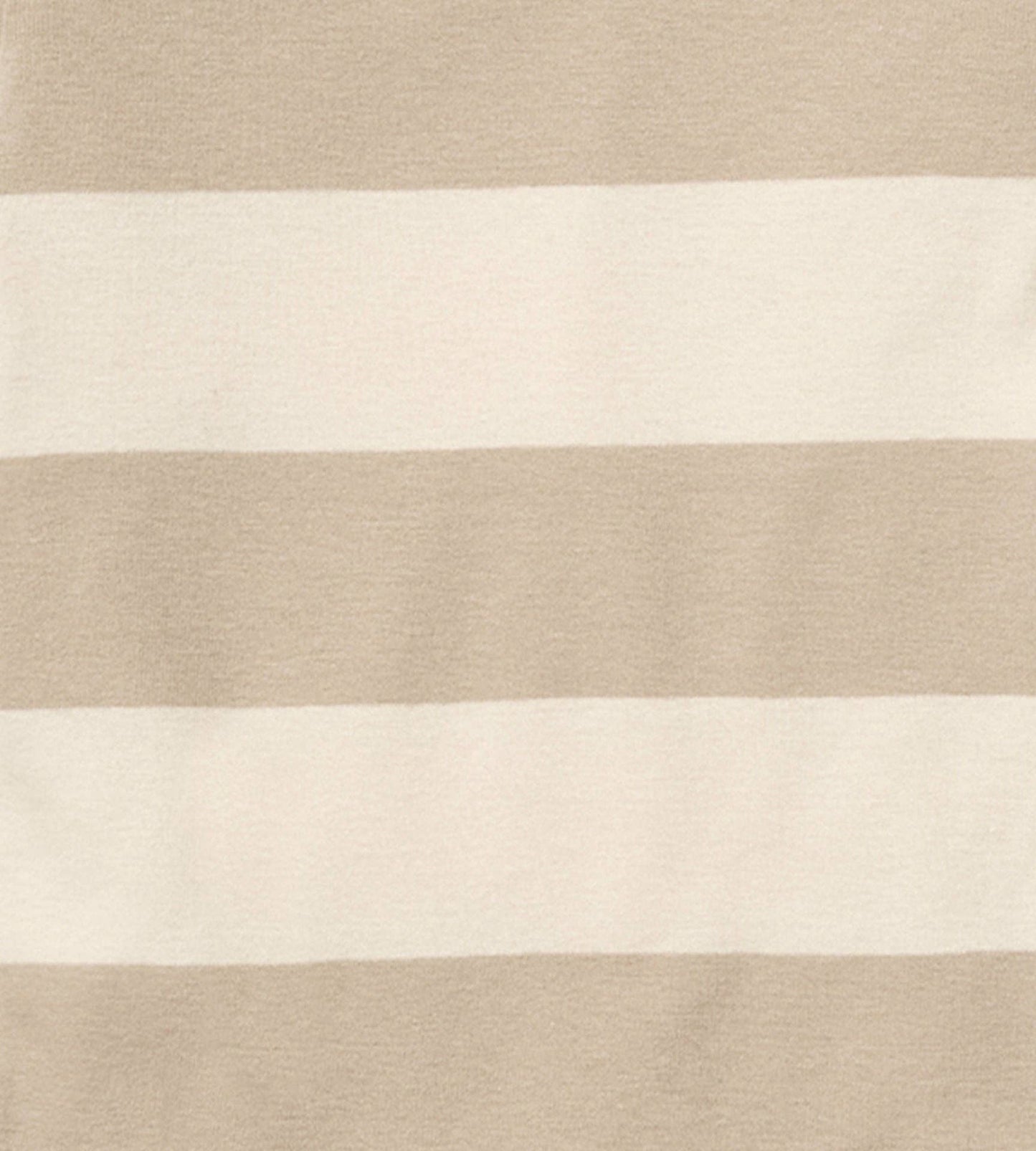 Mommy & Me Rugby Stripe Organic Cotton Sleep & Play - Oat: Oat / Newborn