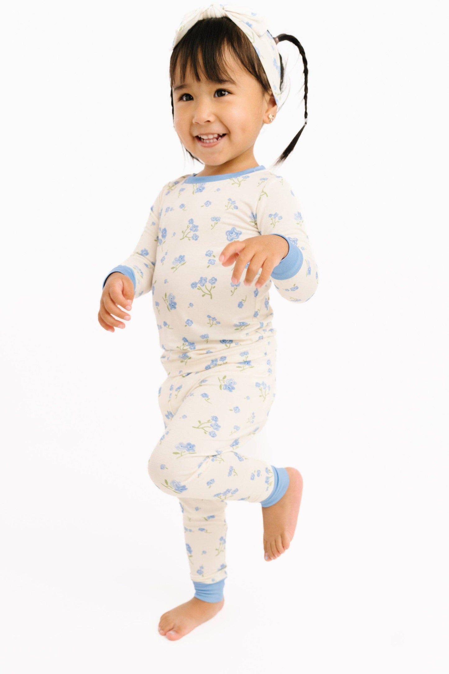 Blue Blooms Bamboo Set: 5T