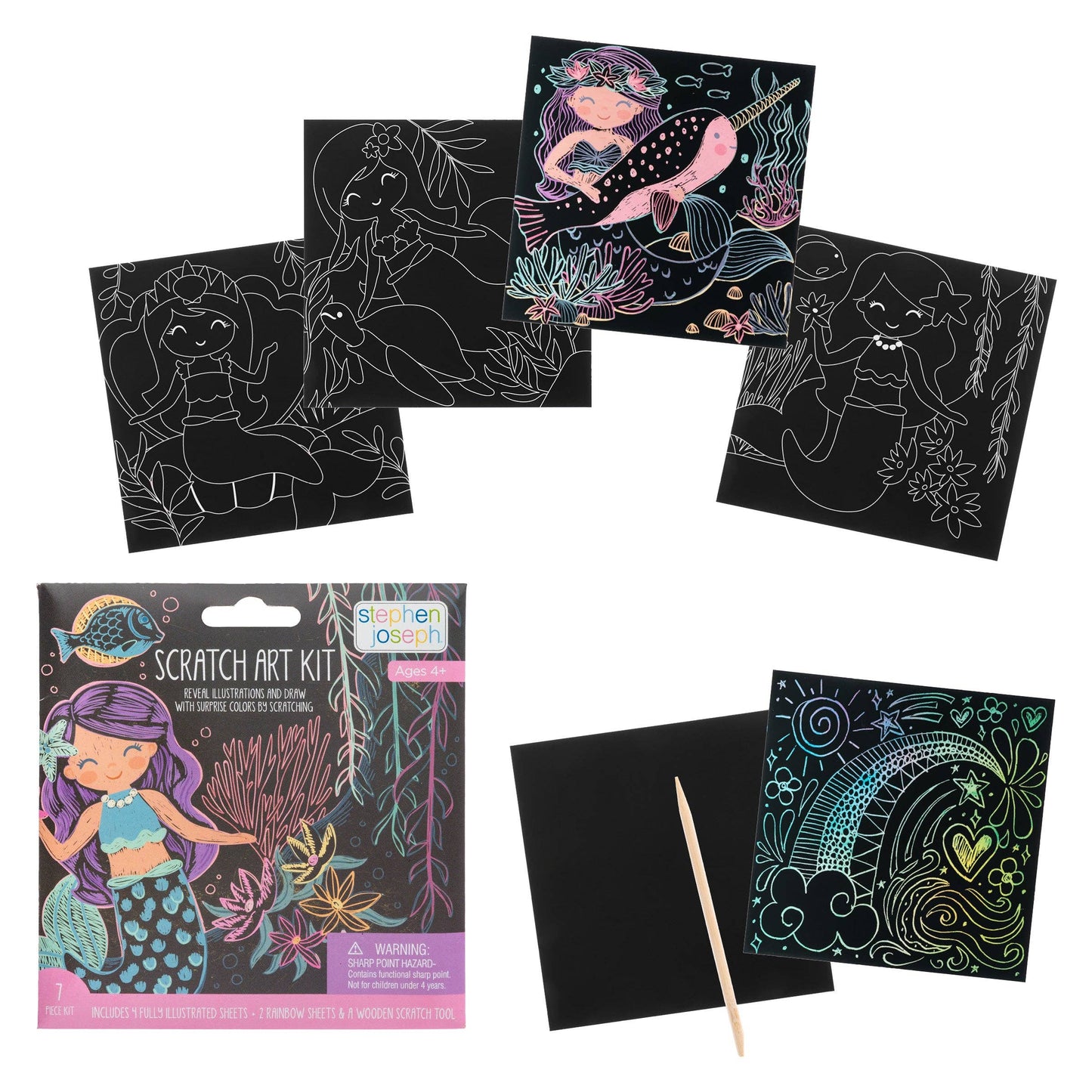 Scratch Art Kit: Bunny/Cat