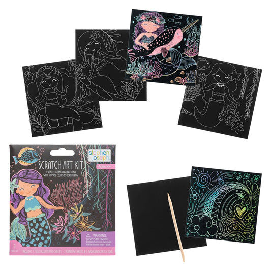 Scratch Art Kit: Shark