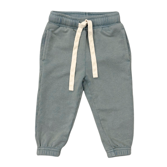Babysprouts Boy's Joggers: Slate Mist Wash