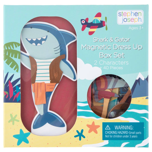 Magnetic Dress Up Box Set: Shark/Gator