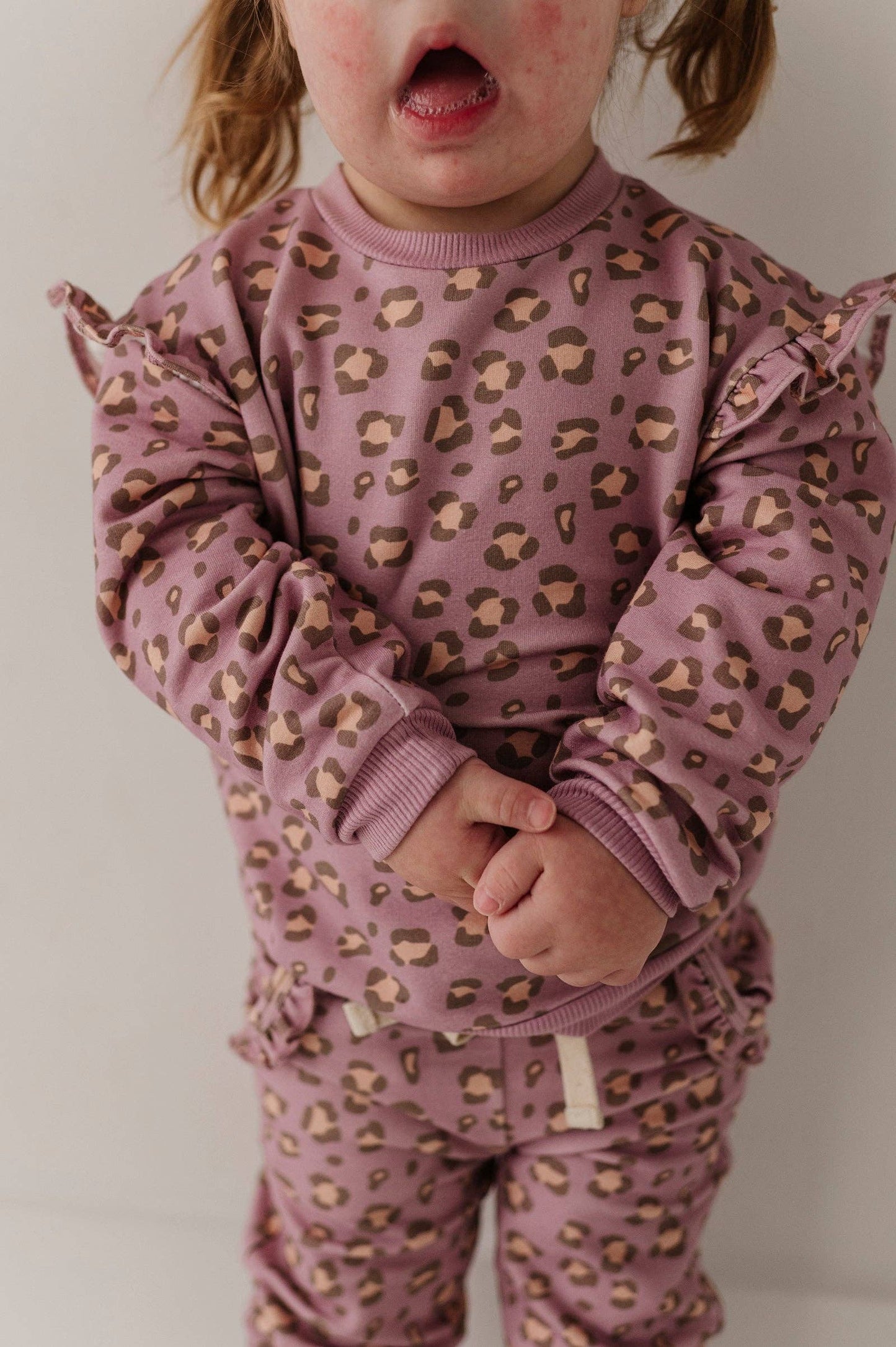 Babysprouts Girl's Ruffle Sweatshirt: Daisy Doodle