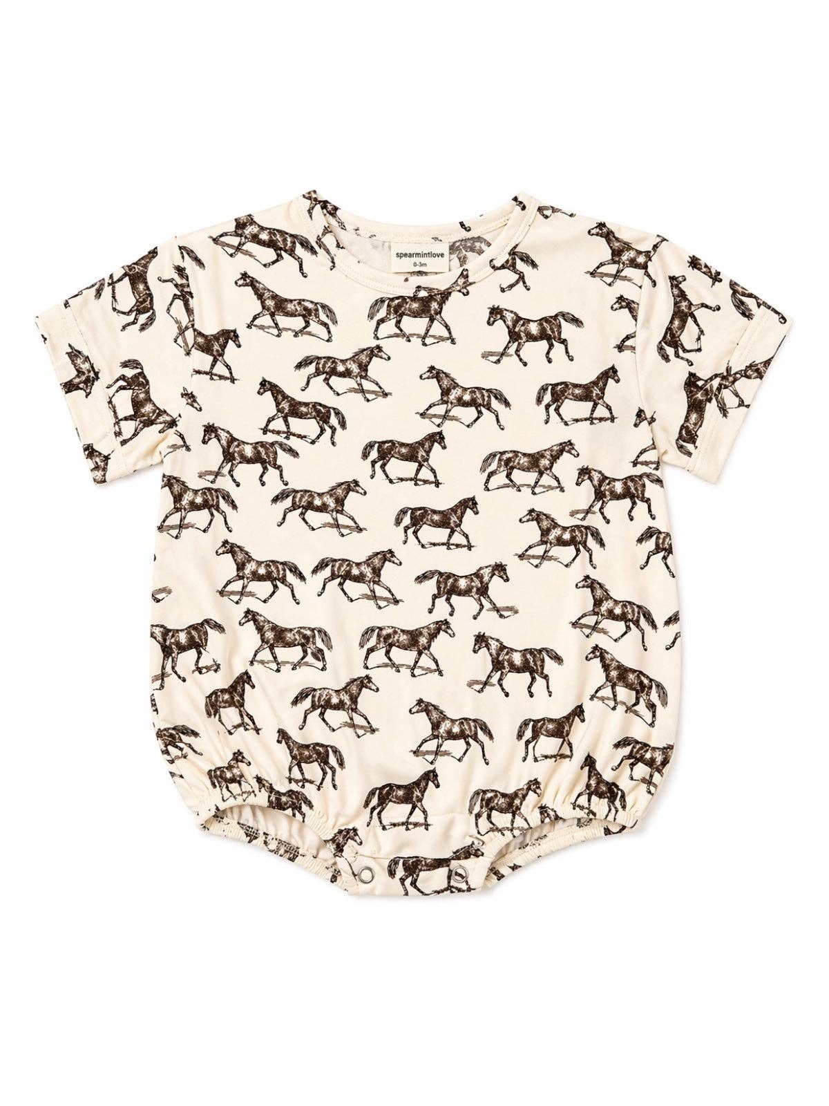 T-Shirt Bubble, Wild Mustang: 3 - 6 mo.