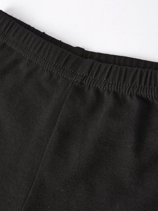 2-Pack Girls Black Shorts