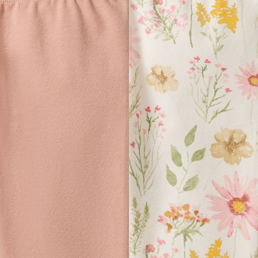 2 Pack Wild Floral Leggings