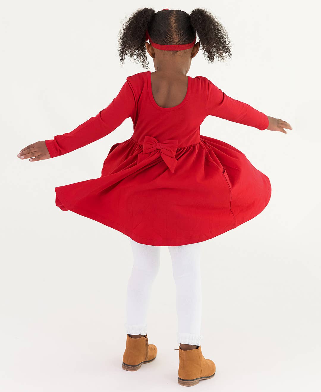 Girls White Footless Ruffle Tights: White